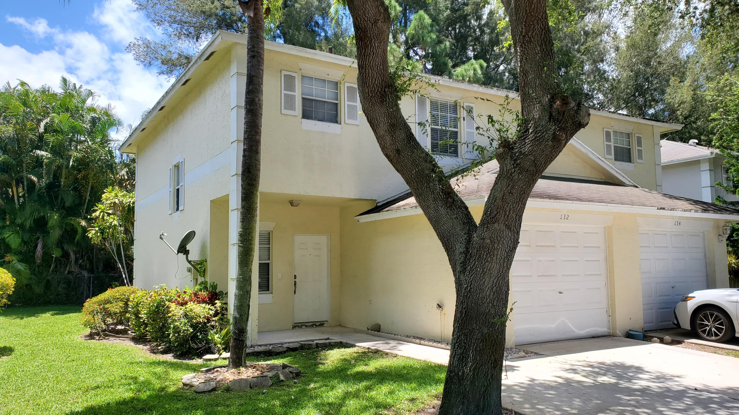 Welcome to this charming 3-bedroom, 2.5-bathroom townhouse located in Greenacres, Florida. This two-story residence offers 1,338 square ft of finished living space, providing comfortable accommodations with well-appointed rooms across multiple levels. The layout includes a convenient single-car garage, beautiful updated kitchen with  granite counter tops. Whether you are seeking a practical residence or an investment opportunity, this townhouse delivers functional living in an established community setting. Nice walkable community where you can take a stroll with your family, maybe to the pool or just to go shoot some hoops at the basketball court. The convenient location will provide you with ease access to major roads, shopping, dinning and  quick drive to the beautiful Lake Worth Beach. A new roof will be installed by closing. Resident also includes a screened patio ideal for year round enjoyment.