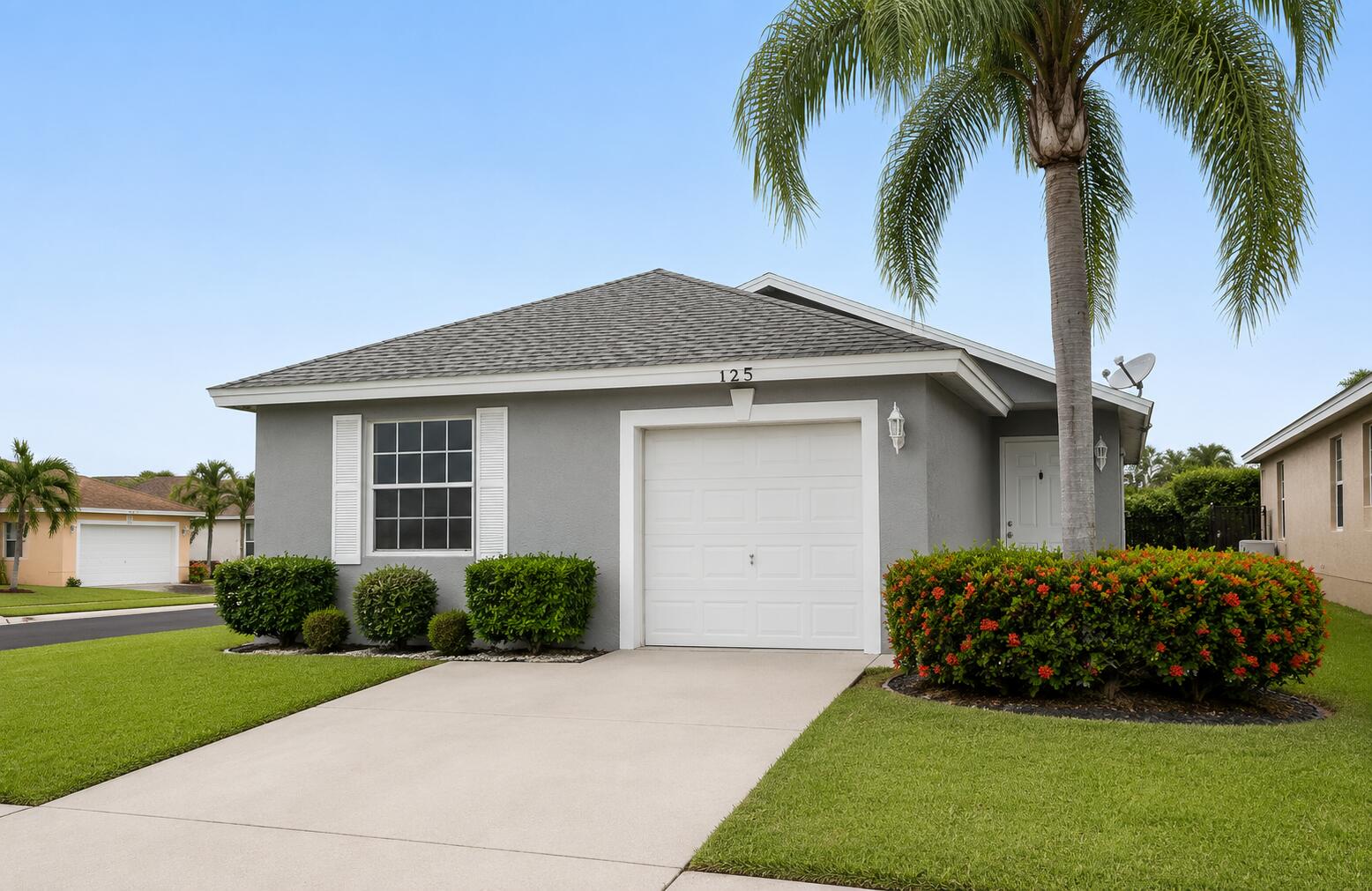 Beautifully renovated and well cared for 3 bedroom, 2 bathroom home with 1 car garage. Located in the desirable, gated, Crystal Key community. Upon entering you are greeted by an open and airy living and dining room. The updated kitchen features granite counter tops, backsplash, and stainless steel appliances. This lovely home is situated on a corner lot just a short distance to the community pool.