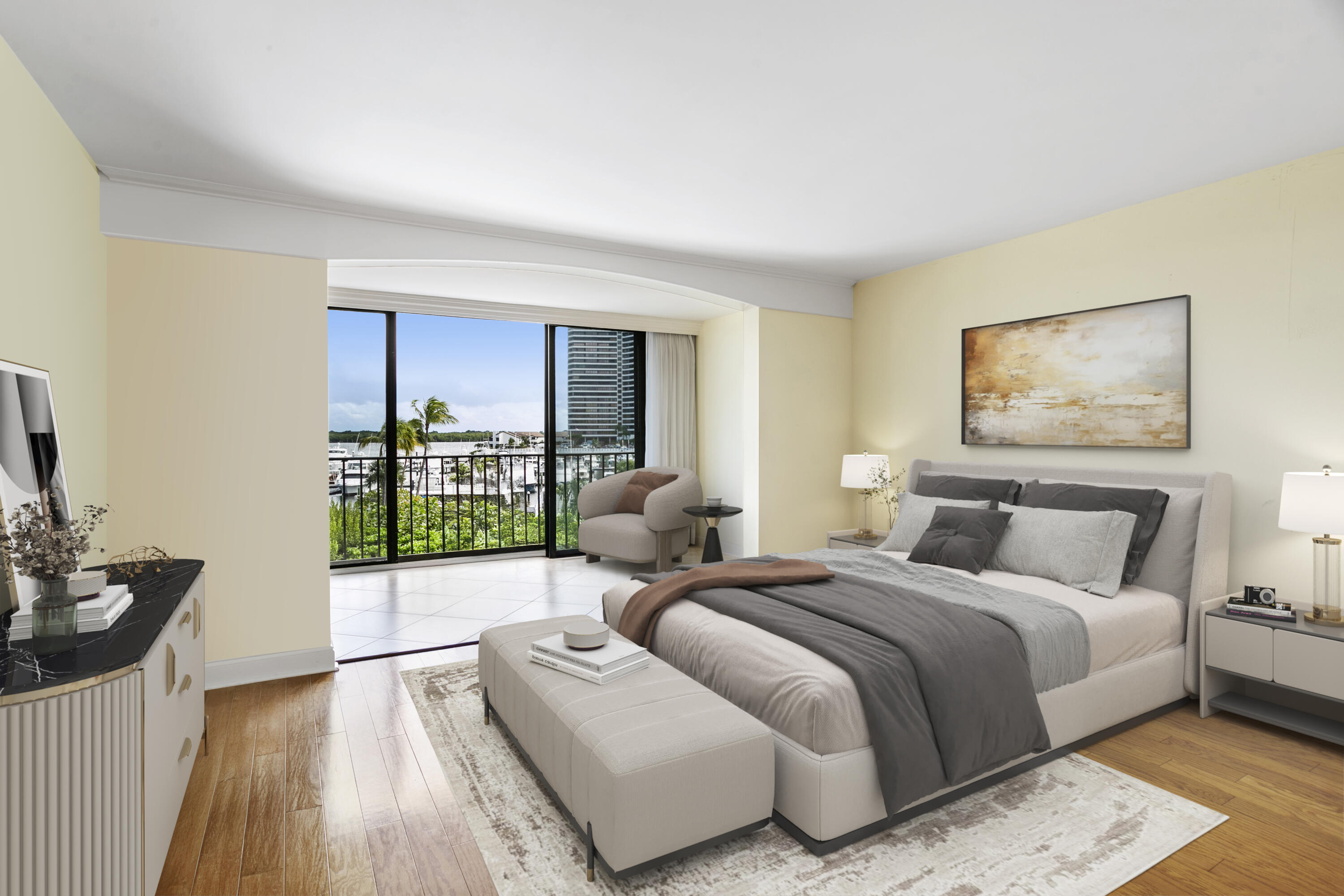 If you need a go to place, this is it!!!! This extra-large condo has more than enough for two. When you get here, you'll have a view to enjoy of Little Lake Worth and Old Port Cove Marina. On site Restaurant Heated Pool and gym, social room with plenty of events to get to know your neighbors, Walk our 2 mile walking path around the entire waterfront community. This 24/7 Man Gated community has all the security you could ask for.
