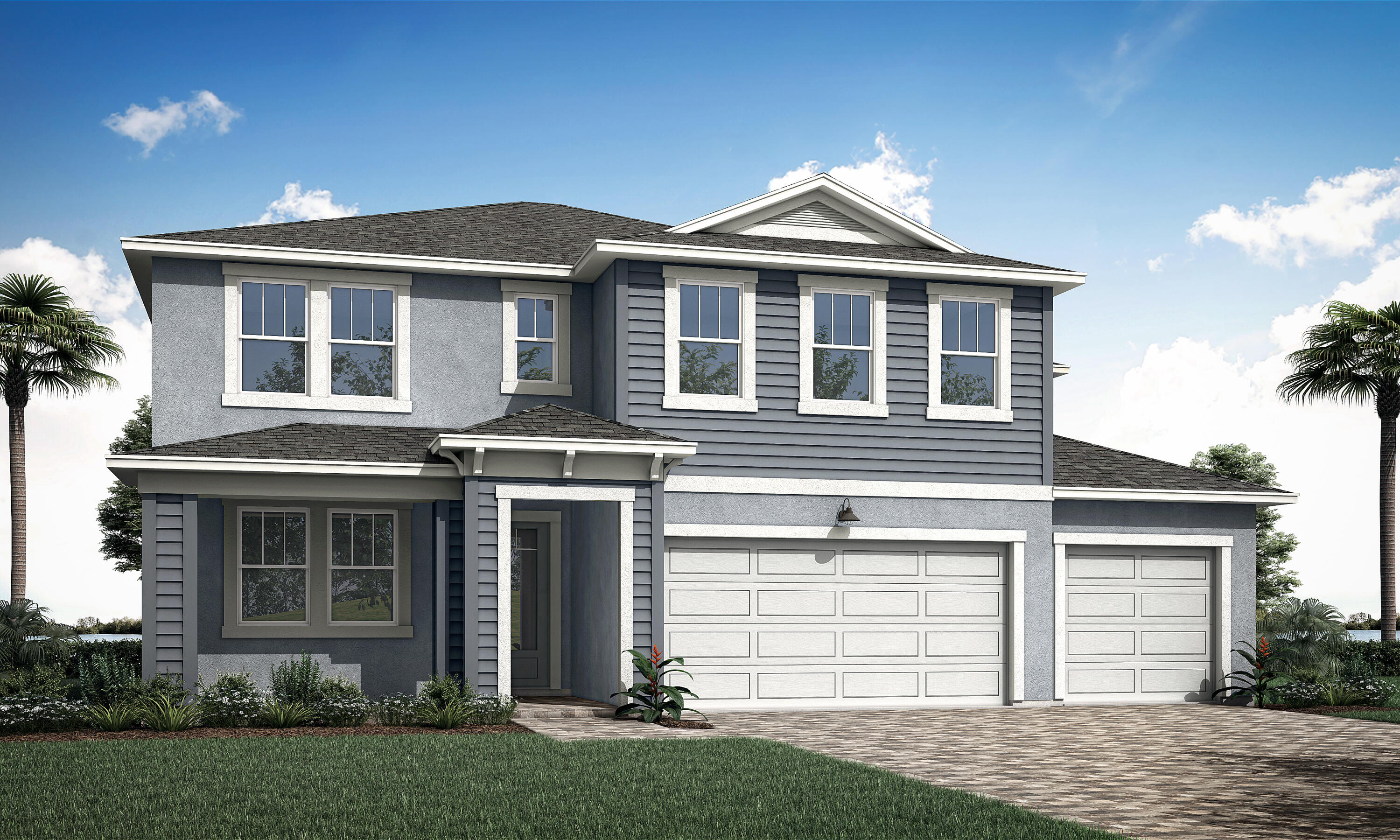 The Mount Rainier floorplan offers spacious single-story living with 5 bedrooms, 4 bathrooms, and a thoughtfully designed open-concept layout. Featuring a large kitchen overlooking the main living area, flexible living spaces, and a private owner's suite, this home is perfect for both entertaining and everyday comfort in the heart of Tradition.