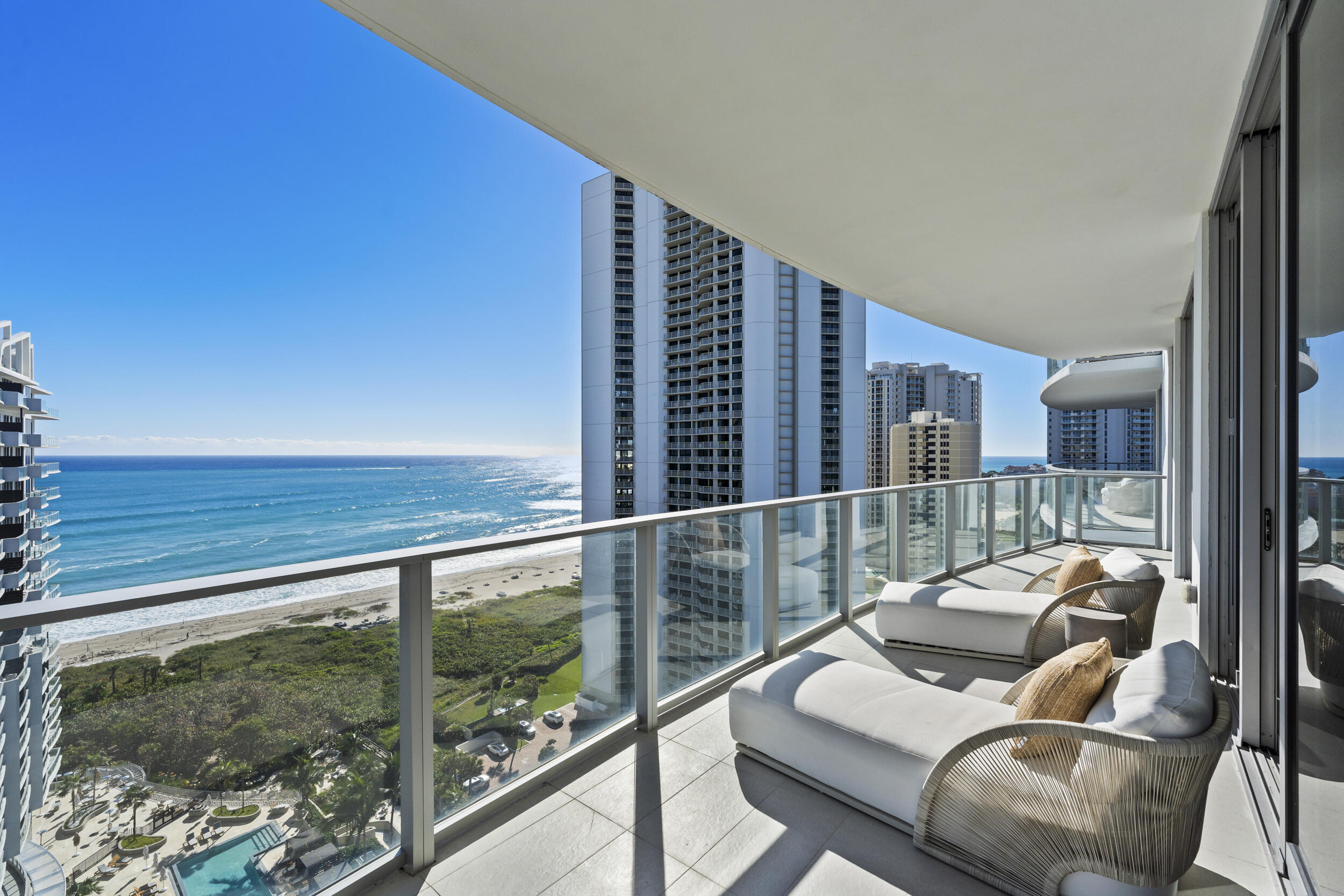 Best VALUE at the Amrit because  are owners are ready to SELL! This stunning  Singer Island retreat features 3 bedrooms and 3 full bathrooms. This property is resort style living at it's finest with valet, multiple pools, a full service spa and an on-site restaurants. Sit on your expansive balcony and watch the yachts of Palm Beach motor by.  You are only minutes to world class golf and shopping.   Palm Beach International Airport is only 20 minutes away. The Gorgeous furniture from Restoration Hardware is also available to purchase. Buy now to enjoy all summer or to escape the snow next winter!