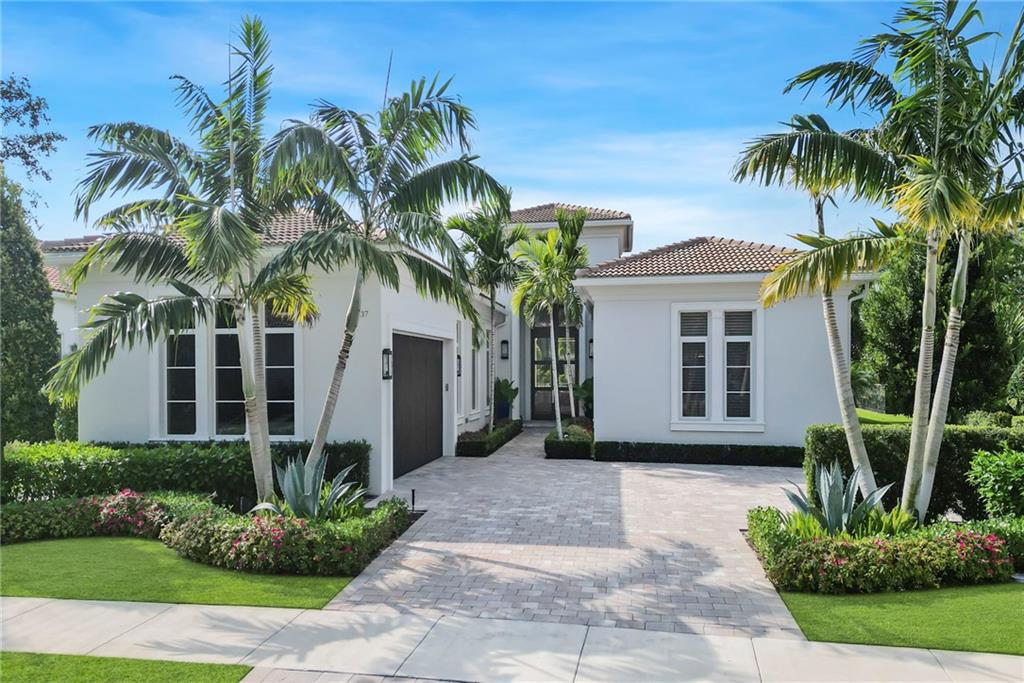 Indulge in unparalleled luxury living at this exquisite 2020 estate, nestled in the exclusive gated community of Old Palm. This stunning single-story 4 bedroom 5.1 bath home embodies sophistication and elegance. Upon entering the home, you will be welcomed by detailed luxury design that is both inviting and perfect for entertaining. The chef's dream kitchen is equipped with top-of-the-line appliances and eat-in dining. The oversized primary suite features 2 walk-in closets and 2 separate en-suite baths. Each of the well-appointed bedrooms offer spacious living and abundant storage space. Step outside to your own personal retreat with private pool and spa overlooking lush greenery and tucked away golf course​​‌​​​​‌​‌​​​‌‌​​​‌‌‌​​‌​​‌‌​​​​ views.