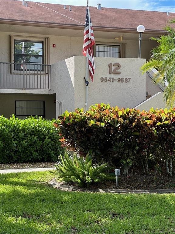 Drastic 60k Price Reduction on this Upgraded condo with magnificent water views from enclosed terrace with lovely furniture. Redone kitchen with n  new side by side refrigerator. Master bath has seamless floor to ceiling shower door. Laminate flooring throughout living area. Closets galore in this beautiful unit. Comes completely furnished with a TV in every room. New electric water heater.  Five star building Amenities. Swimming pool, tennis, etc. Ideally located close to turnpike and sawgrass mall. 55 plus building. No leasing and no pets. Minutes to local mall with popular anchor stores. 700 credit score needed. VA APPROVED BUILDING. 5% DOWN. No pets allowed. Maintenance has been reduced to $507.