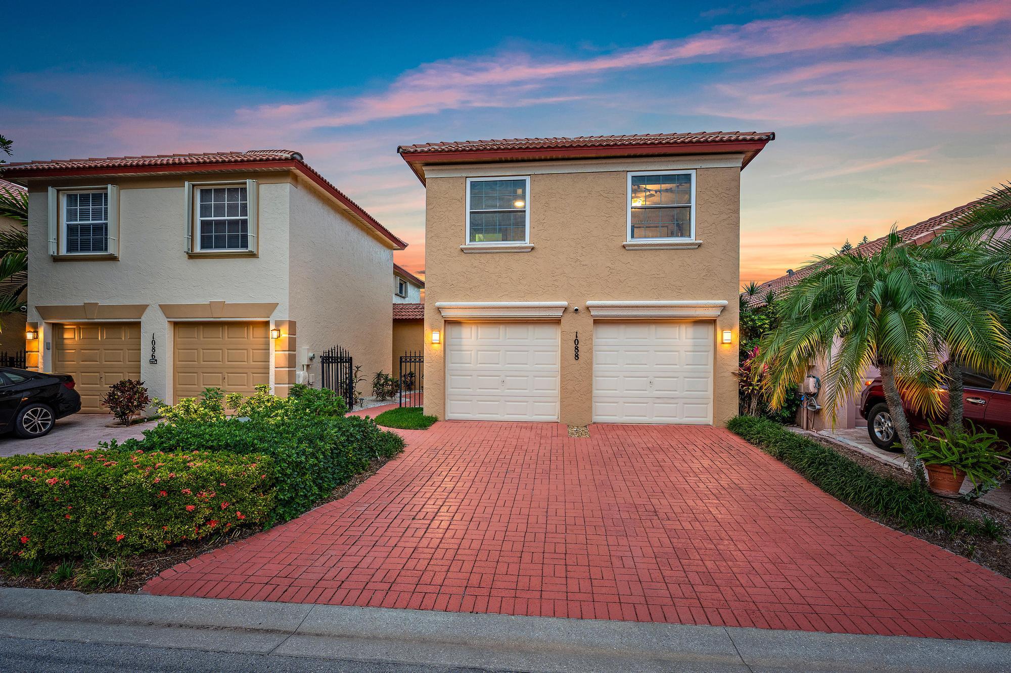 Welcome to 1088 Via Jardin, a beautifully updated residence nestled within the sought-after gated community of Woodbine in the heart of Palm Beach Gardens. This move-in ready home blends modern updates with timeless Florida charm, offering a fresh, stylish interior that's ready to enjoy from day one. Tucked behind the private gates of Woodbine, residents enjoy a quiet, well-maintained neighborhood with the security and serenity of gated living, all while being just minutes from everything Palm Beach Gardens has to offer. Spend your weekends shopping at The Gardens Mall or strolling the boutiques and restaurants at Downtown at the Gardens and Legacy Place. Golf enthusiasts will appreciate being close to PGA National and the area's renowned championship courses, while outdoor lovers are a sh ort drive from the pristine beaches of Juno and Jupiter. Commuting is a breeze with quick access to I-95 and Florida's Turnpike, and Palm Beach International Airport is just a short drive south. Top-rated schools, parks, medical facilities, and dining options are all within easy reach, making this location truly second to none. Whether you're searching for a full-time residence or a seasonal retreat, 1088 Via Jardin offers the perfect combination of updated comfort, convenient location, and the privacy of one of Palm Beach Gardens' most desirable gated communities. Don't miss your opportunity to call Woodbine home.