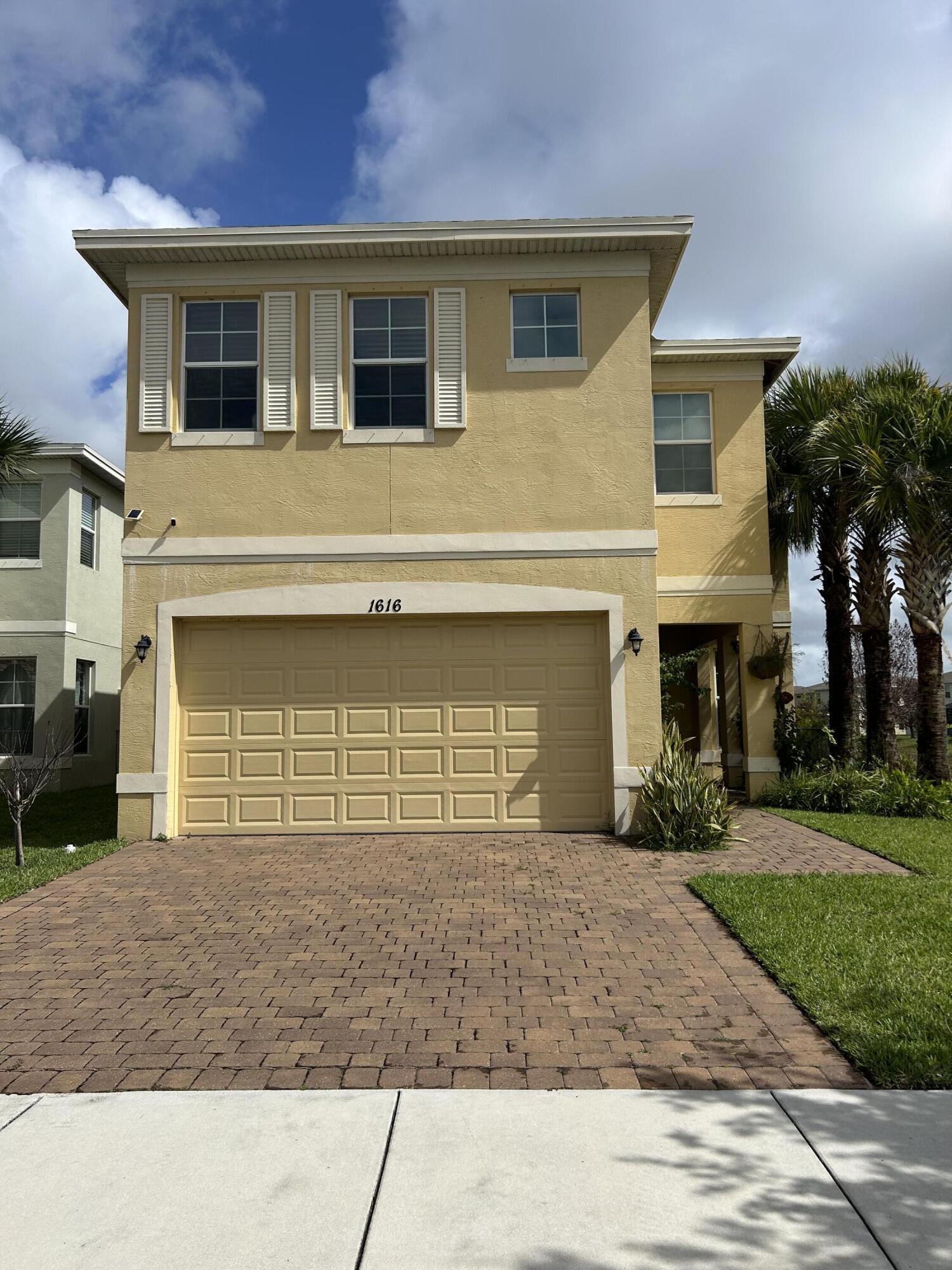 Welcome home to Vizcaya Falls. A contemporary warm living space complimenting an upscale community . Families and business professionals thrive in this secure, clean and well maintained development. Conveniently located in Port St. Lucie with easy access to I95, schools and shopping.  This home boasts spacious living with open concept, high ceilings and upstairs extra room.Custom master closets and lake views. Stainless steel appliances, custom cabinets and large pantry offers kitchen excellence.. EV charging station. Resort style living 2021 new build