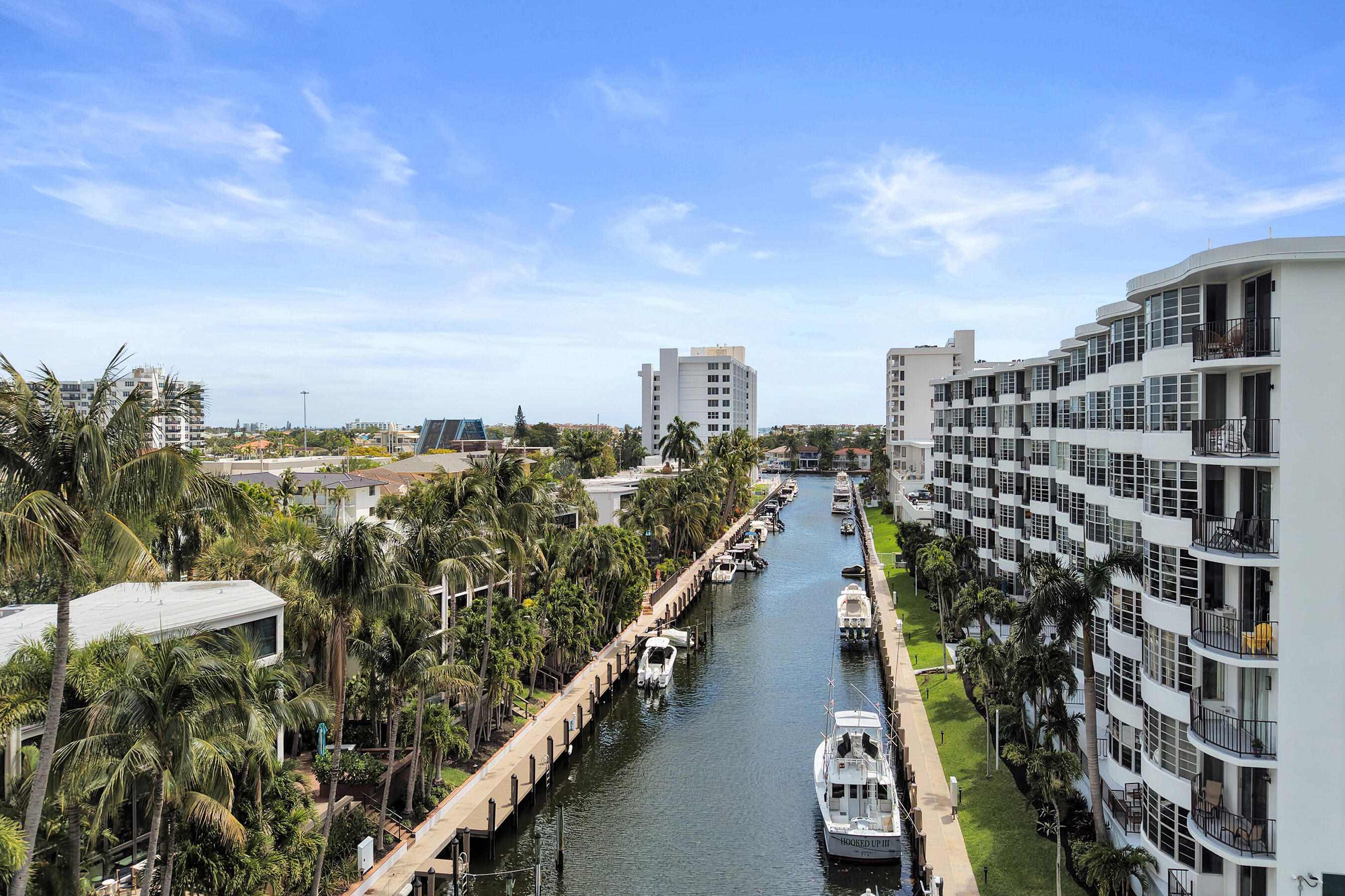 Enjoy the best of Florida coastal living from this 2BR/2BA canal front condo with ocean access (no fixed bridges!). The condo features an updated kitchen with brand new electrical panel (with permits), granite countertops, tile backsplash, and newer appliances. Relax on your private balcony with canal and ocean views. Building has passed 40- and 50-year inspections with funded reserves and no special assessments. Amenities include heated pool, sundeck, private storage, available boat dockage, and pet-friendly living. Association dues includes cable and internet. Walk to beach, dining, and nightlife!