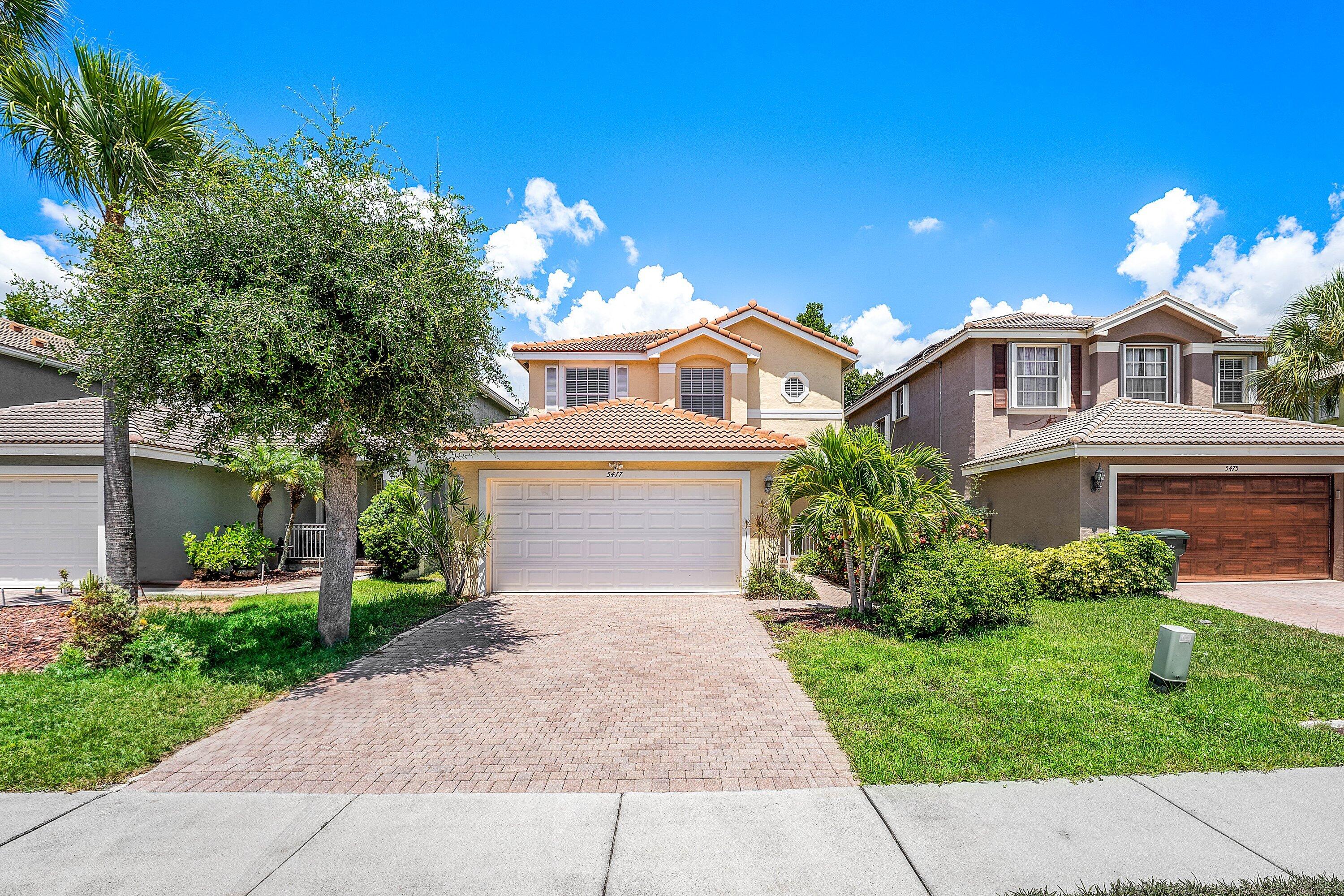 Welcome to this charming three-bedroom, two-and-a-half-bath residence located in Nautica Isles West in Greenacres, FL. This two-story single-family home offers 1,616 square feet of finished living space, providing comfortable room for various needs and preferences. The two-car garage adds convenience for vehicle storage and protection. Whether you're seeking additional space for a home office, hobby room, or entertaining guests, this well-proportioned layout accommodates diverse lifestyle requirements with its thoughtful floor plan.