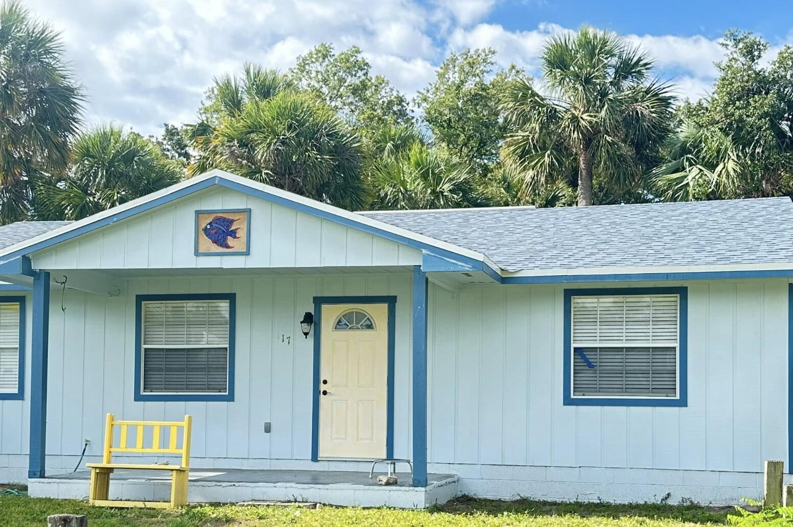 Welcome to relaxed Florida living in beautiful St. Lucie Village. This inviting 3 bed, 2 bath home has been thoughtfully updated with a new roof, new A/C, and a newer hot water heater, giving you modern comfort in a peaceful, established neighborhood. Just down the street, enjoy direct access to a community dock on the river — perfect for sunsets, fishing, or launching a kayak. With tree lined streets, friendly neighbors, and the charm of Old Florida, this home offers a lifestyle that's hard to match.