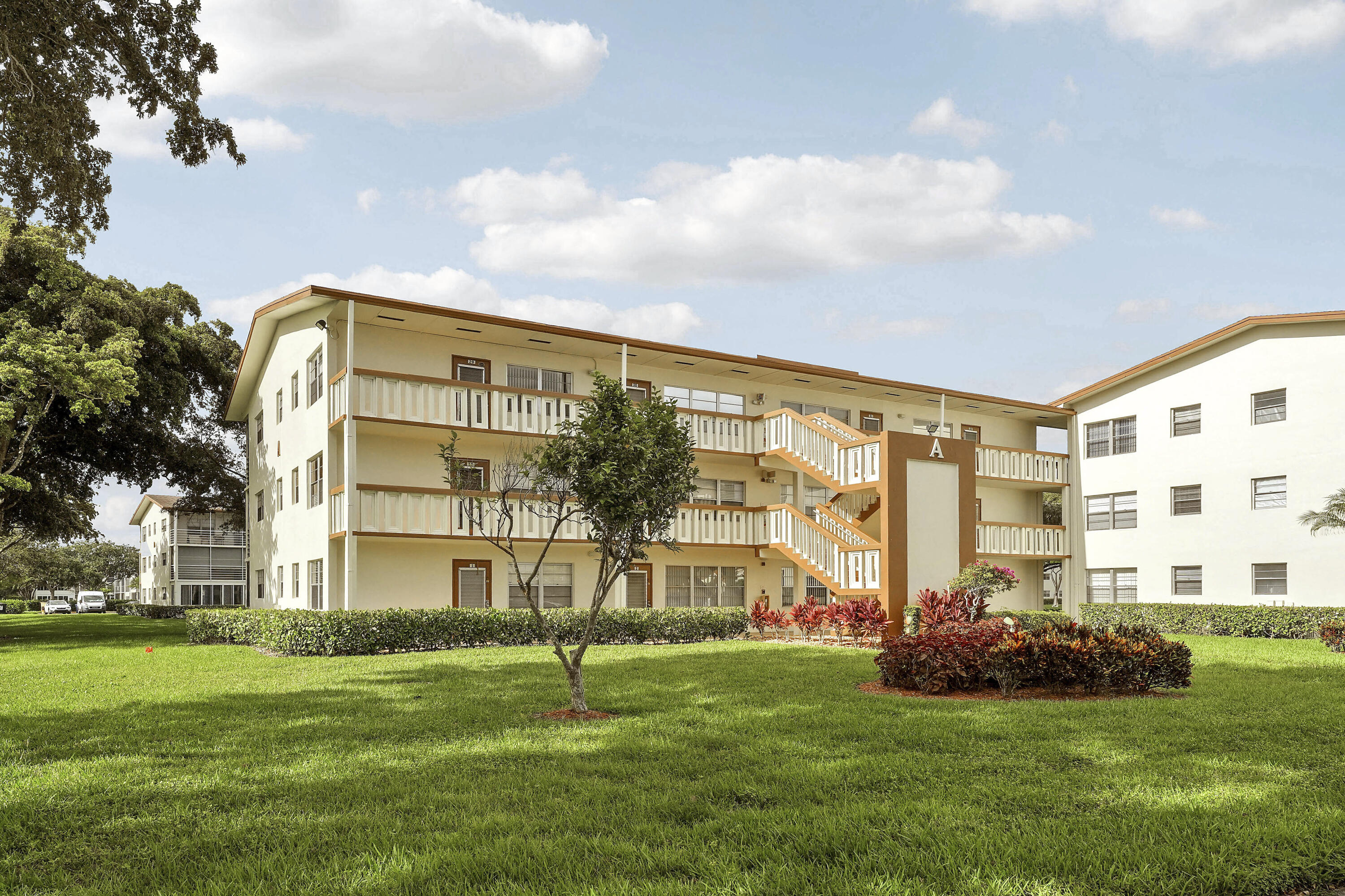 Welcome to Century Village, one of South Florida's premier active adult communities. This clean and bright 1 bedroom, 1.5 bathroom residence offers comfortable living with a convenient laundry room located on the same floor. Features include an updated kitchen, upgraded appliances, laminate flooring, and renovated bathrooms. Ideally situated close to shopping, supermarkets, restaurants, entertainment, medical facilities, beaches, and public transportation. Enjoy resort style living with an impressive array of amenities including indoor and outdoor pools, fitness center, tennis courts, live entertainment, movie theater, bingo, classes, on site dining, pharmacy, places of worship, and countless social activities. Water and internet are included in the association fee. Unit is currently  tenant occupied and being sold with tenant in place, making this an excellent opportunity for investors.