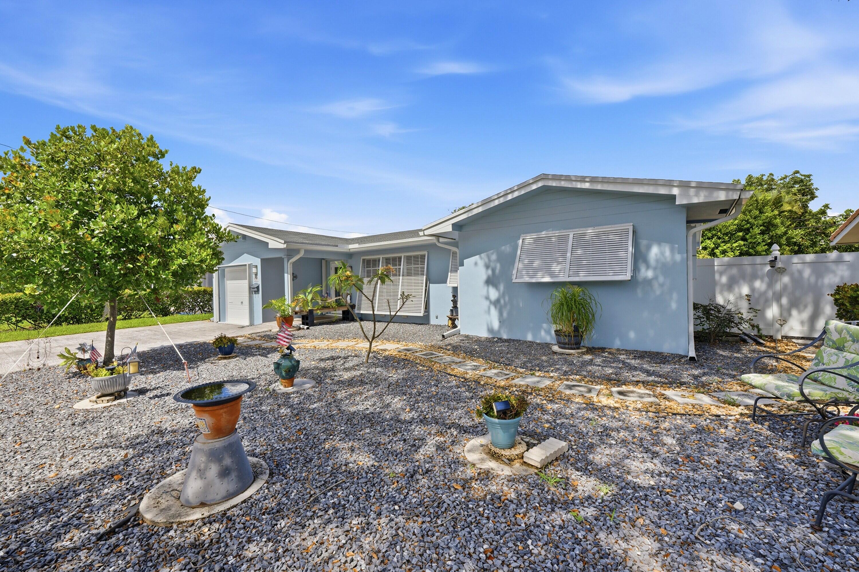 Coveted Imperial Point location directly across from Broward Health Imperial Point with no neighbors in front! Quiet sidewalk-lined street with beautiful morning & afternoon light. Spacious backyard with room for a pool, delight with a mango tree, sun deck, storege shed & turf areas... all perfect for entertaining. This well-maintained home offers flexible living with a converted 1-car garage, ideal as a 3rd bedroom or den with large closet. Enjoy the updated kitchen, Florida room, extra living space & open floor plan. Features include a 2024 roof & fascia, updated electrical, tankless water heater, generator & fresh exterior paint. Storm protection. Prime Fort Lauderdale location near beaches, parks, dining, shopping and short distance from Pine Crest TOP private school in the US The Garage can easily be converted back into a garage. The sqft without that extra room is 1,379sqft.