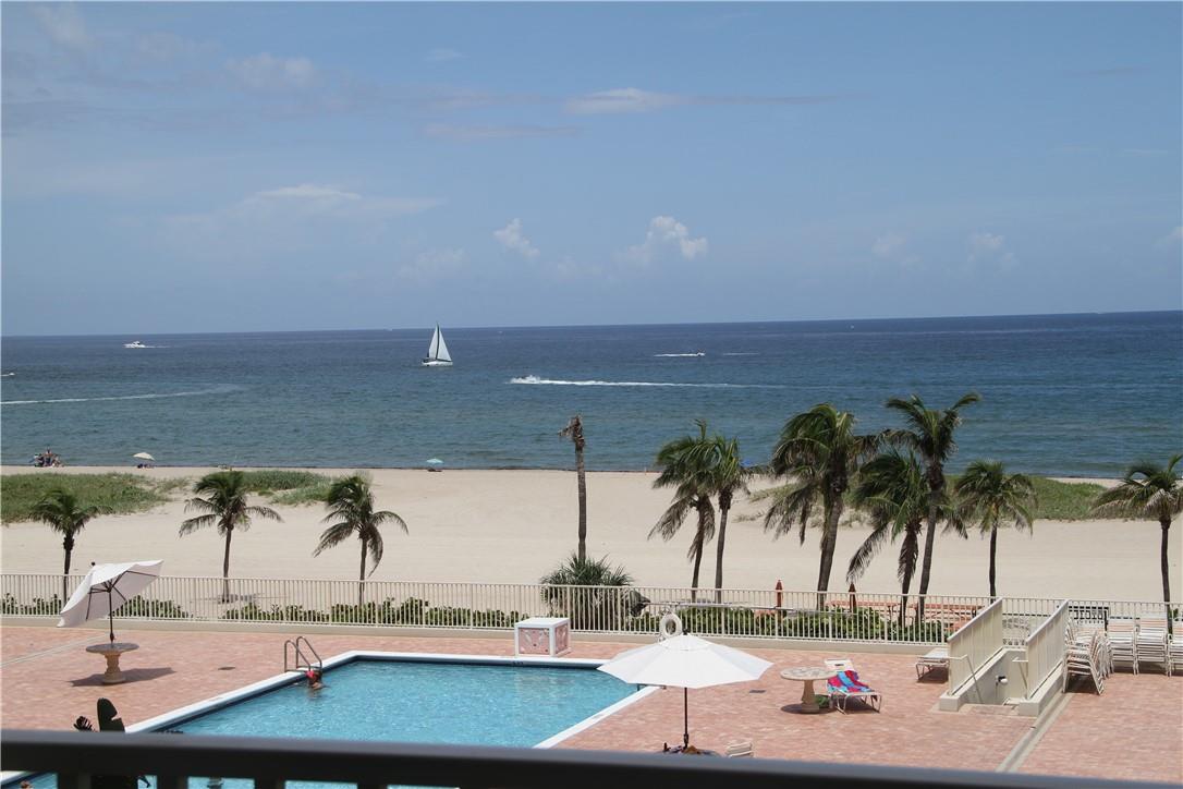 PENTHOUSE CONDO WITH GORGEOUS OCEAN & LIGHTHOUSE VIEWS. Beautiful 2/2, Direct Ocean Front, Furnished Condo with Double Parking Space#217 covered & close to entrance. 1 Storage units. Listen to the waves as you enjoy your morning coffee on the patio, One of Florida's most beautiful stretches of Beach,Yachts & Cruise Ships passing by, Take a morning/evening stroll between the Lighthouse & Fishing Pier, enjoy drinks at the Beach House & Oceanic Restaurants. Close to Everything, Entertainment,Places of Worship,Health Facilities,Golf, Shopping,Highways,Pool Area, BBQ's,Social Room,Exercise room,Pool table,24-hour Security,Car wash,Must own 2 years before rentals allowed, then rent 1 times a year for min 90 days.