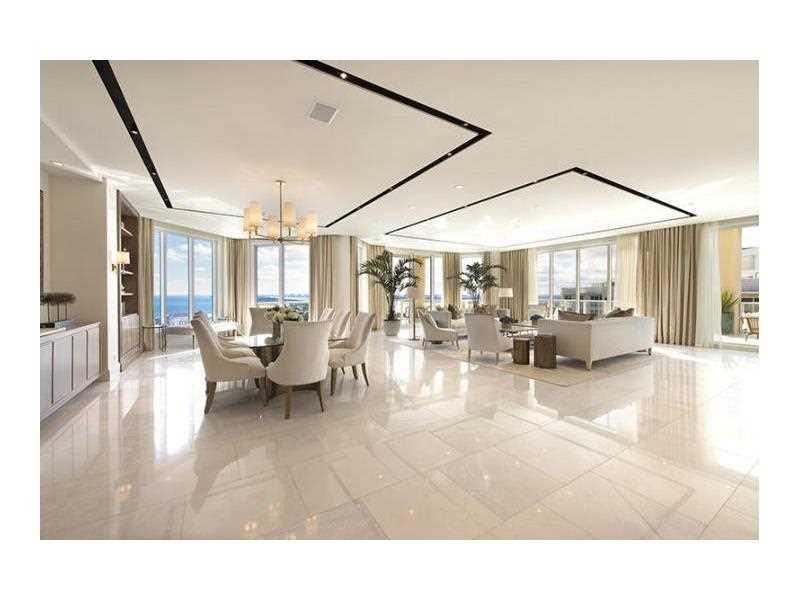 Truly One of A Kind Penthouse Residence! Legendary Ritz-Carlton Service! This spectacular PENTHOUSE offers ocenfront living at its finest! Elegantly designed 4 bed, 5.5 bath with exceptional finishes such as Calcatta and white Diamante marble, Art Silk de signer caprets and rugs, custom millwork & built-ins. Top of the line Wolf appliances, double Miele dishwasher, Sub-Zero refrig & freezer, Special 10-zone Sonos ''whole house'' audio system. 6000+sq ft w/expansive 2500+sq ft oceanfront terrace. A MUST SEE