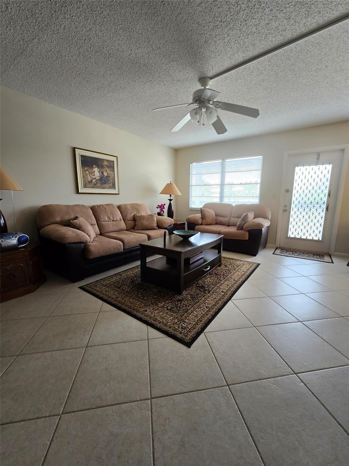 Nice and clean 2 bedroom, 2 baths condo on the second  floor in a very desirable area. Very well maintained  condo with  short walk to the elevator . Enjoy your morning coffee with the  lovely serene view on the preserve from the Florida room.    Updated kitchen cabinets , tiles throughout  entire place.  Fully furnished .  Amenities include club house, large swimming pools, theater, tennis, free transportation and much more.55+ community.