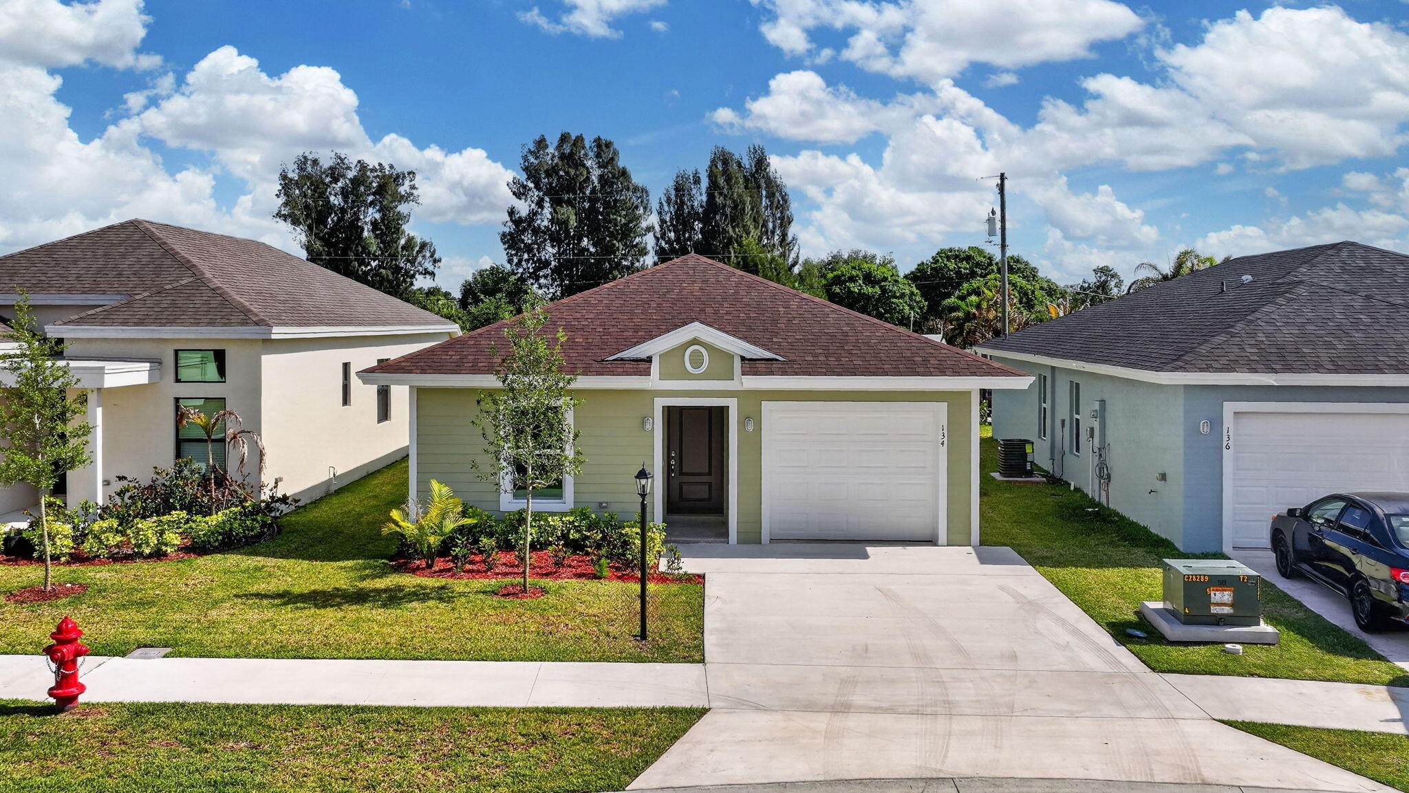 Brand new construction in Seminole Crossings! This beautiful 4 bedroom, 2 bath home with a 1 car garage features a spacious open floor plan designed for modern living. Enjoy a stylish kitchen with white shaker cabinets, granite countertops, and plenty of storage. Tile flooring flows throughout the home for a clean, contemporary feel. Built with impact-resistant windows for added safety and energy efficiency. Light, bright, and move-in ready, this home offers comfort, style, and quality craftsmanship in a desirable community.