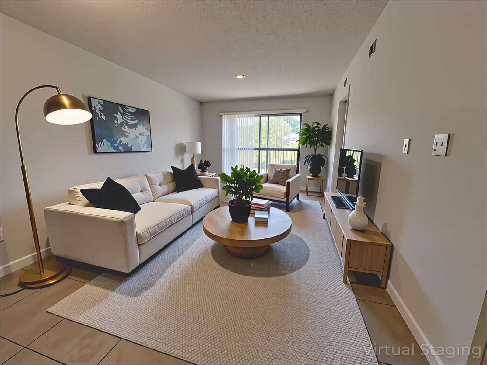 INVESTOR SPECIAL  Ideal for 1031 exchange. Rented with good tenant.  Remodeled 2 bedroom in Falmouth Condominium at Century Village (55+). Full amenities & security. New Washer & Dryer in Unit. Kitchen upgraded new countertops, cabinetry & stainless steel appliances.  Recently painted.  New flooring just installed.  Clean, bright & ready to move in.  Can be purchased by LLC or INC. Balcony has a beautiful garden view. Easy approval process.  Falmouth is one if the easiest bldgs in Century Village for approval - No credit minimum. Total monthly fees are: $689 per month ($404+285).   Falmouth condo fee is $404 per month plus Master CVP $285 per month.   Private financing available.  Ask for details. All areas are estimated.