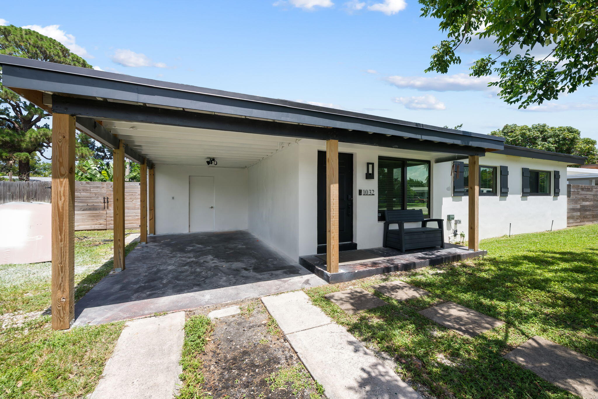 Great family-oriented neighborhood! This well-maintained 3-bedroom home is located in the highly desirable Lyon's Park area. The updated kitchen features granite countertops and stainless steel appliances. Additional highlights include a separate utility room, dedicated laundry room, covered carport, and a welcoming covered front porch. The spacious, fenced backyard offers plenty of room to add a pool, making it perfect for outdoor entertaining or future expansion. Conveniently located near shopping, dining, parks, and major highways, this home combines comfort, convenience, and an excellent location.