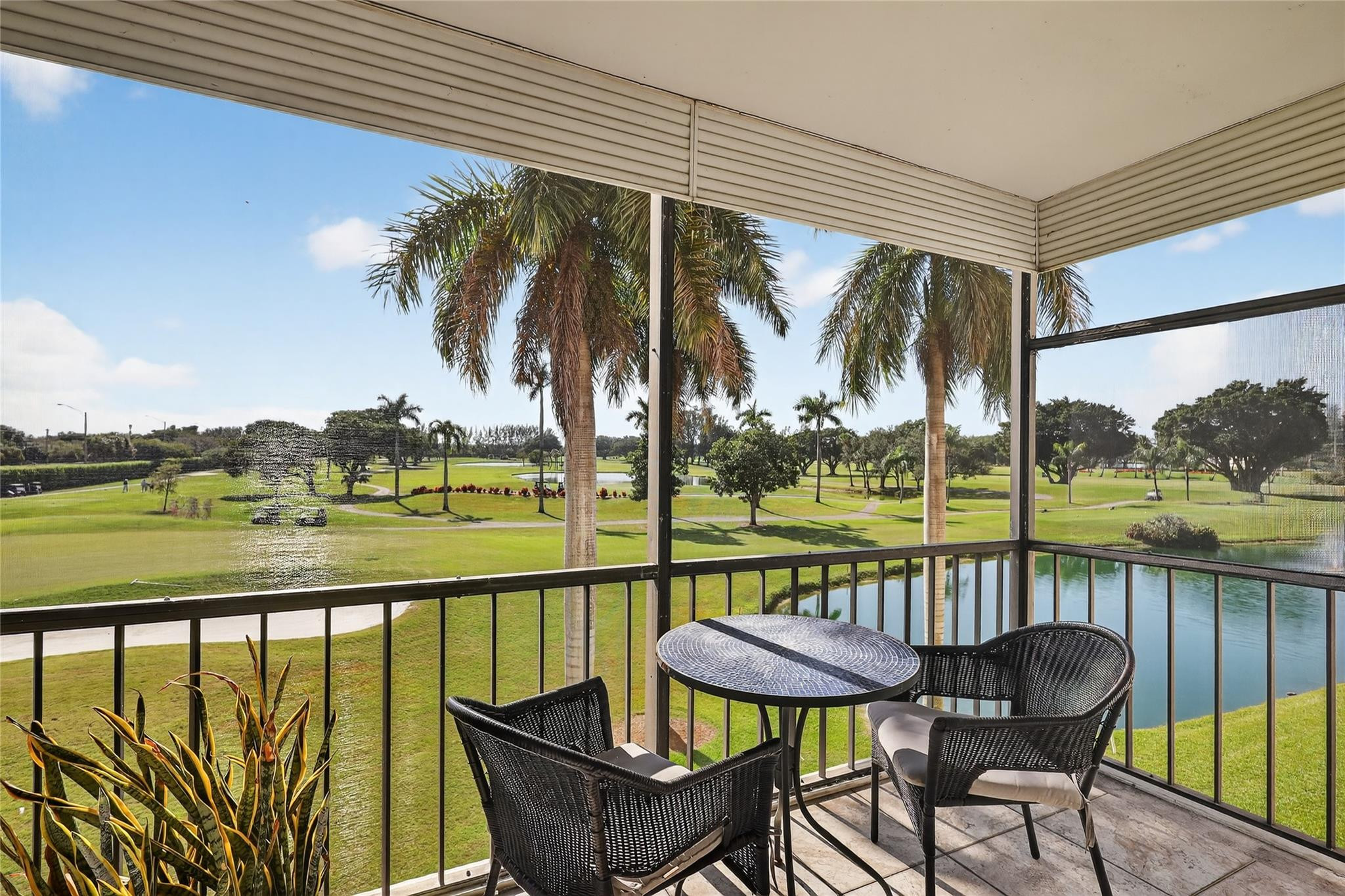 One Bedroom Condo With PGA Golf Course and Lake Views-Can Be Sold Turnkey or Unfurnished-Bedroom Has Updated Windows-Terrace Has Code Hurricane Shutters Across The Slider-Steps To Elevator and Laundry Room-Updated Air Conditioned Lobby-This Condo Is Paying A Rec Lease- Free golf, 14 tennis courts, 7 pools, theater, fitness center, restaurant, 24 hr security. Assoc. represents housing for older persons authorized (HOPA)..   *** IMPORTANT! See Broker Remarks below for occupancy qualifications. Free golf, 24 hr security, tennis, restaurant, bus, theatre, fitness center, and more