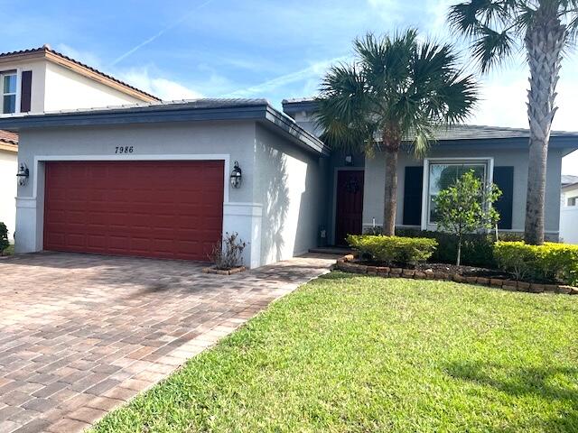 Fantastic opportunity to live in the gated community of Copper Creek This well maintained 3 BR 2 Bath home features numerous updates, including accordion shutters an expanded driveway ,screened lanai and a fenced yard. The Interior updates include laminate flooring In the Bedrooms,  kitchen pendant lighting ,New kitchen faucet plus a French door Refrigerator.Additional improvements include updated Bathroom light fixtures, Garage storage cabinets and upgraded closet organizer in the primary bedroom .The community offers a clubhouse,Pool, Basket ball and tennis courts Etc..  Close to Shopping and Dining! A must See