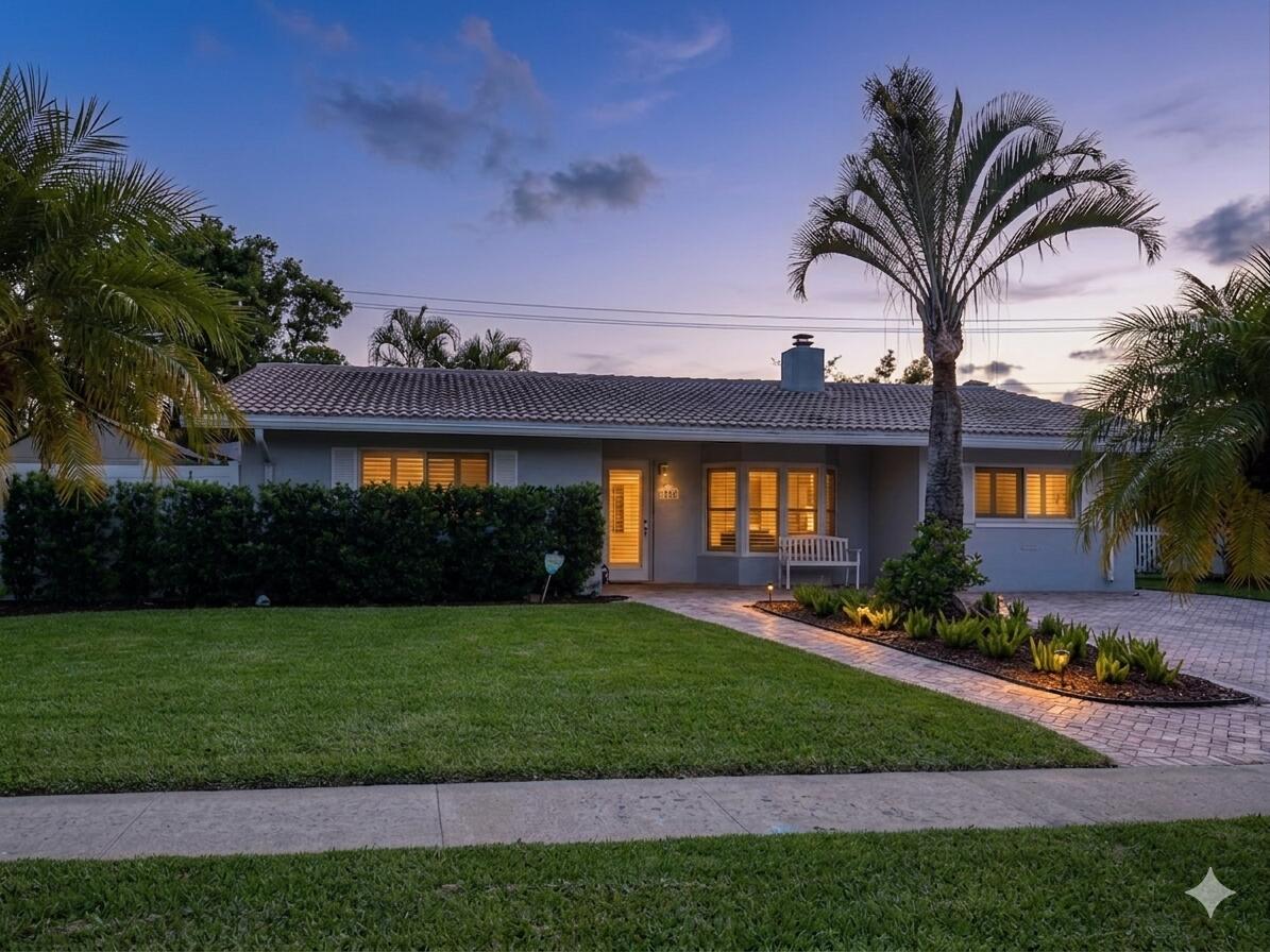 Ideally Located in the very desirable East Boca neighborhood of Boca Square! Low traffic street walking distance to Addison Mizner School (2 blocks) Beautiful lot with no neighbors directly behind and fully fenced w/room for a pool, Room to park Boat on the East side yard, 2 bedrooms, 2 baths with a large office that could easily be a 3rd bedroom if you add a closet. Cozy living room with fireplace, bay window with plantation shutters, spacious 2nd bedroom, large linen closet, Sun Room with peaceful views of yard & sunsets. Family room, dining room, inside laundry room off the kitchen. a couple minutes to the I95 Palmetto entrance, close to Mizner Park, Boca's Best parks, Bike to Beach, Shopping, Restaurants & houses of worship and more! Don't miss out on this all around fantastic home!