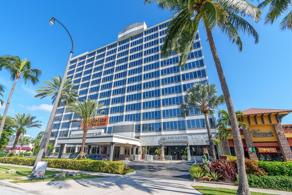 Welcome to Galleria Corporate Center, a class B professional office building in the heart of east Fort Lauderdale.  This 8th floor suite is part of 2 suites (see Folio F10397352).  Ideally, the owner prefers to sell the two units together & lease back one or both units for 3 years. GCC offers 24 hour security with 24/7 office access, secured, covered parking (2 assigned spaces) per unit, 2 additional outside parking spaces, valet parking during normal business hours & storage space.  The building is centrally located & walkable to restaurants, coffee shop, the beach and the Galleria Mall. The suite offers city and water views. This building has been well maintained and continuously renovated through the years, keeping it updated & stylish.