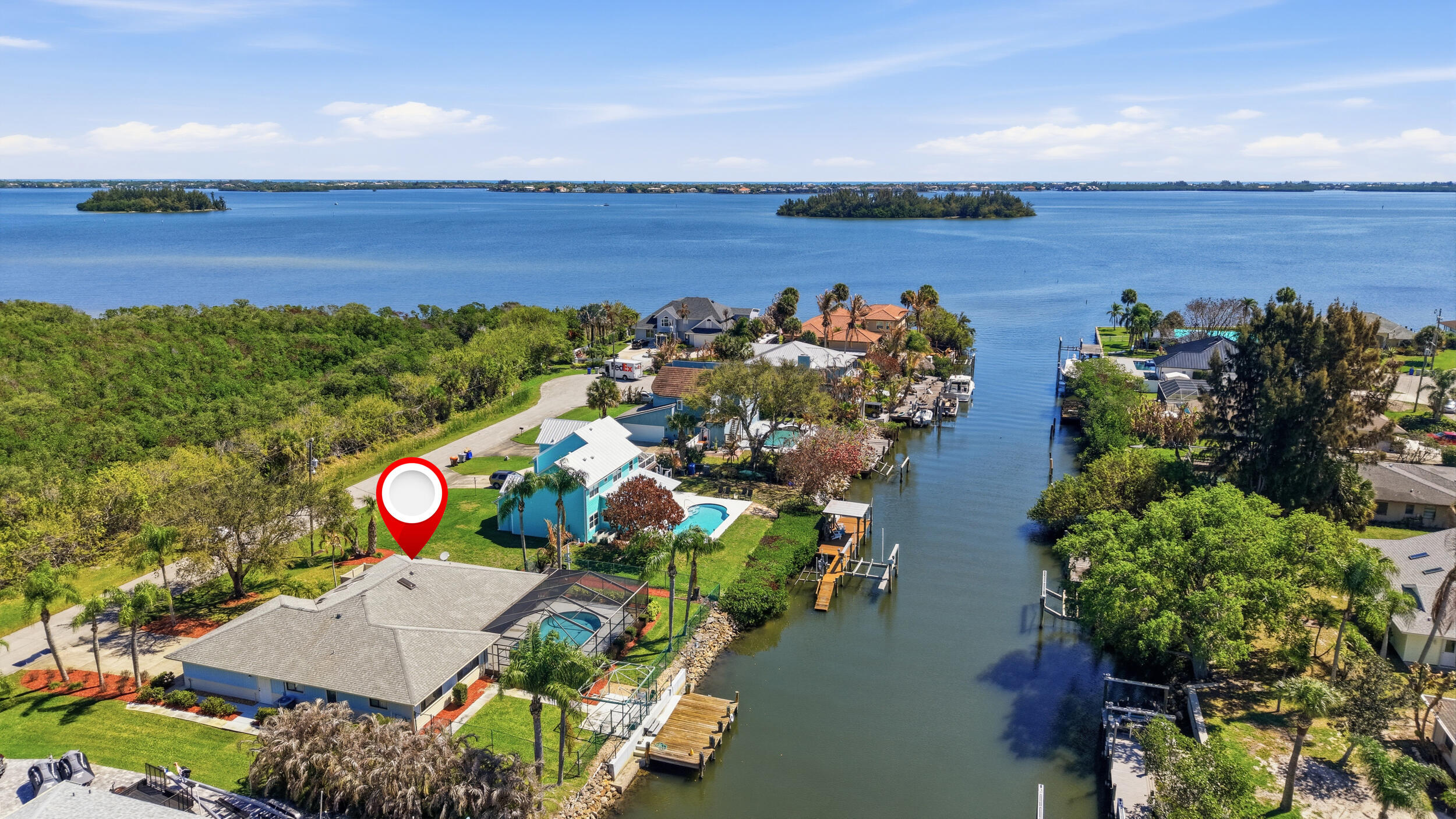 Waterfront Living at Its Finest - 433 12th Street SE, Vero Beach Welcome to your private slice of paradise in the heart of Vero Beach. Perfectly positioned on a deep-water canal with direct access to the river, this beautifully maintained 3-bedroom, 2-bath pool home offers the ultimate Florida waterfront lifestyle. From the moment you arrive, you'll appreciate the privacy of this quiet dead-end street with no HOA, giving you the freedom to truly enjoy your property—whether as a full-time residence, vacation home, or income-producing Airbnb. Step inside to a light-filled interior that blends comfort and functionality, with spacious living areas designed for both everyday living and entertaining. The home features three generously sized bedrooms and two well-appointed bathrooms, creating the ideal layout for families or hosting guests. Out back is where this property truly shines. Enjoy your own tropical retreat with a private pool overlooking the water, perfect for relaxing afternoons or entertaining under the Florida sun. Boating enthusiasts will love the newer dock (approximately 24x12) set along a deep-water channel—ideal for fishing, kayaking, or heading straight out to the river. The fully fenced backyard adds both privacy and versatility, while still maximizing those incredible waterfront views and sunset skies. Whether you're enjoying morning coffee by the water or winding down after a long day, this home delivers the kind of lifestyle buyers dream about. Additional highlights include: Prime river-access waterfront location Quiet, private dead-end street No HOA restrictions Strong short-term rental / Airbnb potential Ideal blend of indoor comfort and outdoor living This is more than just a home—it's a lifestyle opportunity in one of Vero Beach's most desirable waterfront settings.