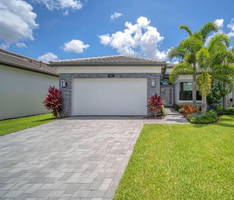 BEAUTIFUL CUSTOM ARUBA GRANDE MODEL WITH POOL & BREATHTAKING LAKE VIEWS IN PRESTIGIOUS VALENCIA GRAND GL HOMES 55+ COMMUNITY. 2 BEDROOMS PLUS DEN THAT CAN EASILY BE CONVERTED TO A 3RD BEDROOM, 2.5 BATHROOMS, GOURMET KITCHEN, TILE FLOORS, CUSTOM CLOSETS, LAUNDRY ROOM, SCREENED PORCH, 2 CAR AC GARAGE, OUTDOOR SUMMER KITCHEN. HOUSE HAS WIDE OPEN FLOOR PLAN WHICH IS GREAT FOR ENTERTAINING. SHOWS LIKE A MODEL. COMMUNITY HAS INDOOR/OUTDOOR PICKLEBALL COURTS, TENNIS COURTS, BOCCE BALL COURTS, ARTS AND CRAFTS, SHOWS, RESTAURANT, SPA, GYM, POOLS, OUTDOOR BAR, CARD ROOMS, CULINARY KITCHEN & MORE. BLINK AND IT WILL BE GONE.  BEAUTIFUL ARUBA GRANDE MODEL WITH HEATED POOL & BREATHTAKING LAKE VIEWS IN PRESTIGIOUS VALENCIA GRAND GL HOMES 55+ COMMUNITY.