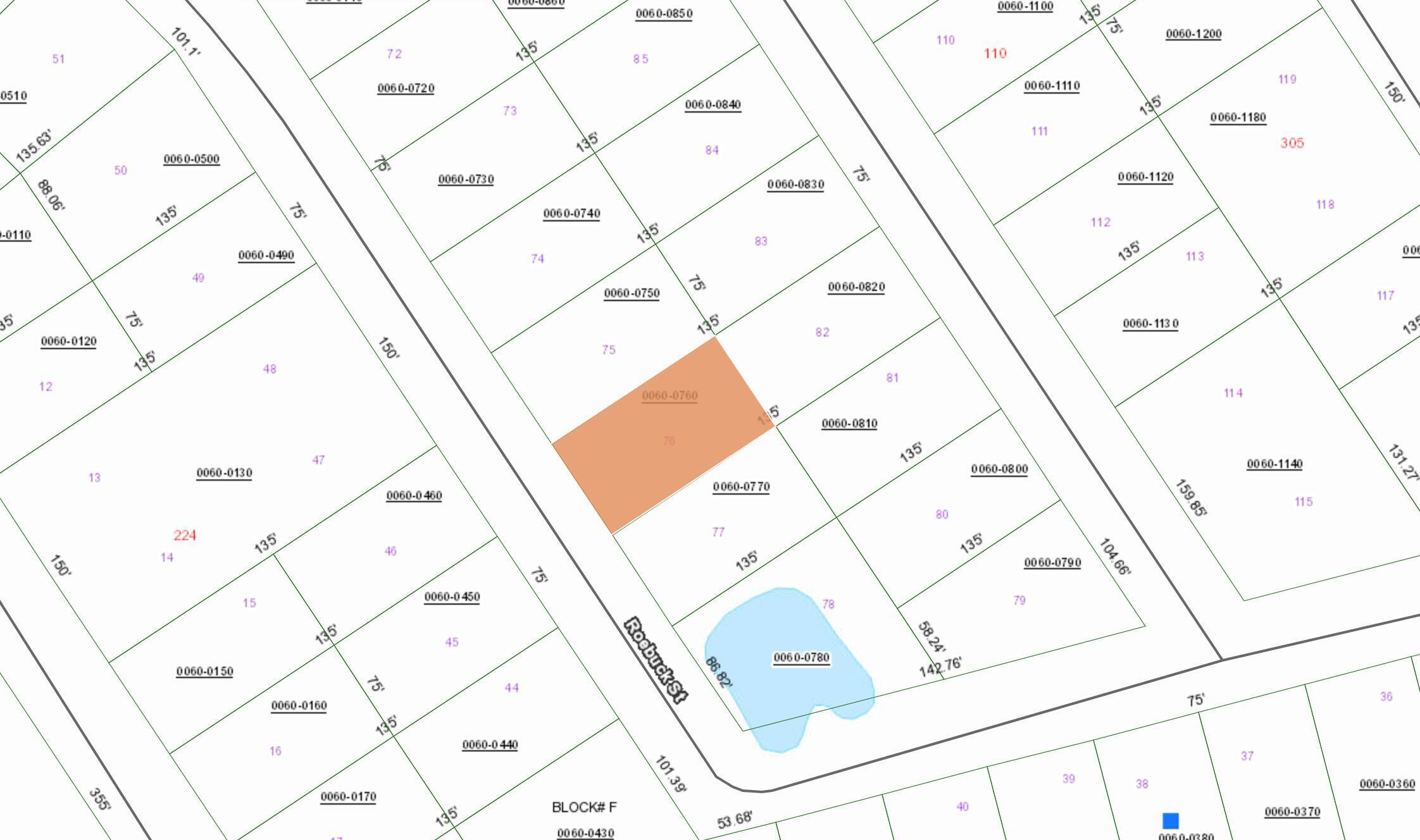 LAKE GEORGE MANOR - Land
