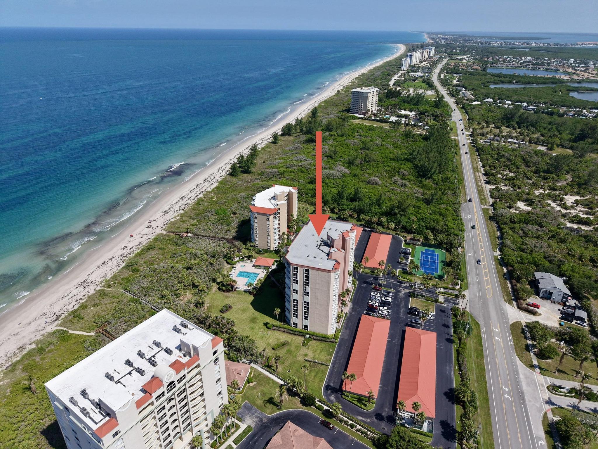 Luxury Oceanfront Living at Hibiscus By the Sea  Experience the elegance of coastal living in this beautifully maintained 2-bedroom, 2-bath oceanfront residence with breathtaking, unobstructed Atlantic Ocean views. From sunrise mornings on your private retreat to the soothing sound of the waves, every day feels like a vacation.Enjoy the convenience of a private garage and an exceptional collection of resort-style amenities, including a sparkling pool & spa, tennis and pickleball courts, clubhouse, grilling area, high-speed internet, and cable—all included.Whether you're searching for a full-time residence or an exclusive seaside escape, this is your opportunity to own a piece of Florida's most coveted coastline.
