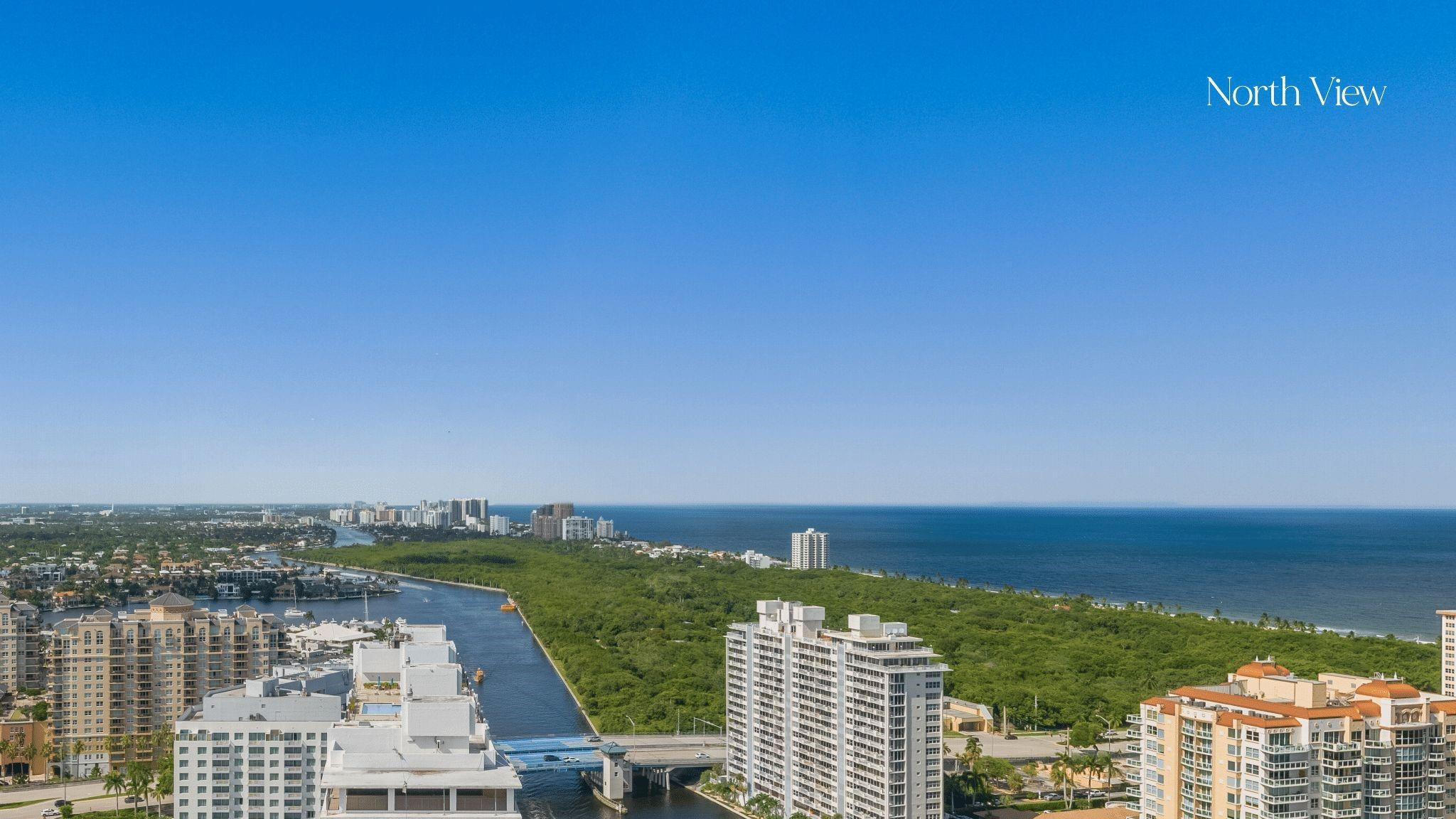 Offering completely unobstructed and protected views of the intracoastal and ocean overlooking Bonnet House! Experience the epitome of luxury with Sage Intracoastal Residences, a 28 story luxury tower with 44 flow through corner residences with only 2 per floor. Indoor\outdoor amenities include a resort style pool, state of the art fitness center, movement studio, yoga lawn, sauna, steam, cold plunge, treatment rooms and a sports simulator. Valet offered, but not mandatory. House bicycles and dog walking services. Experience curated luxury living surrounded by nature's idyllic setting. Less than a mile to the beach, 15 min. to Ft. Lauderdale International Airport, 1.2 miles to the Brightline station and 1 block from the water taxi stop.