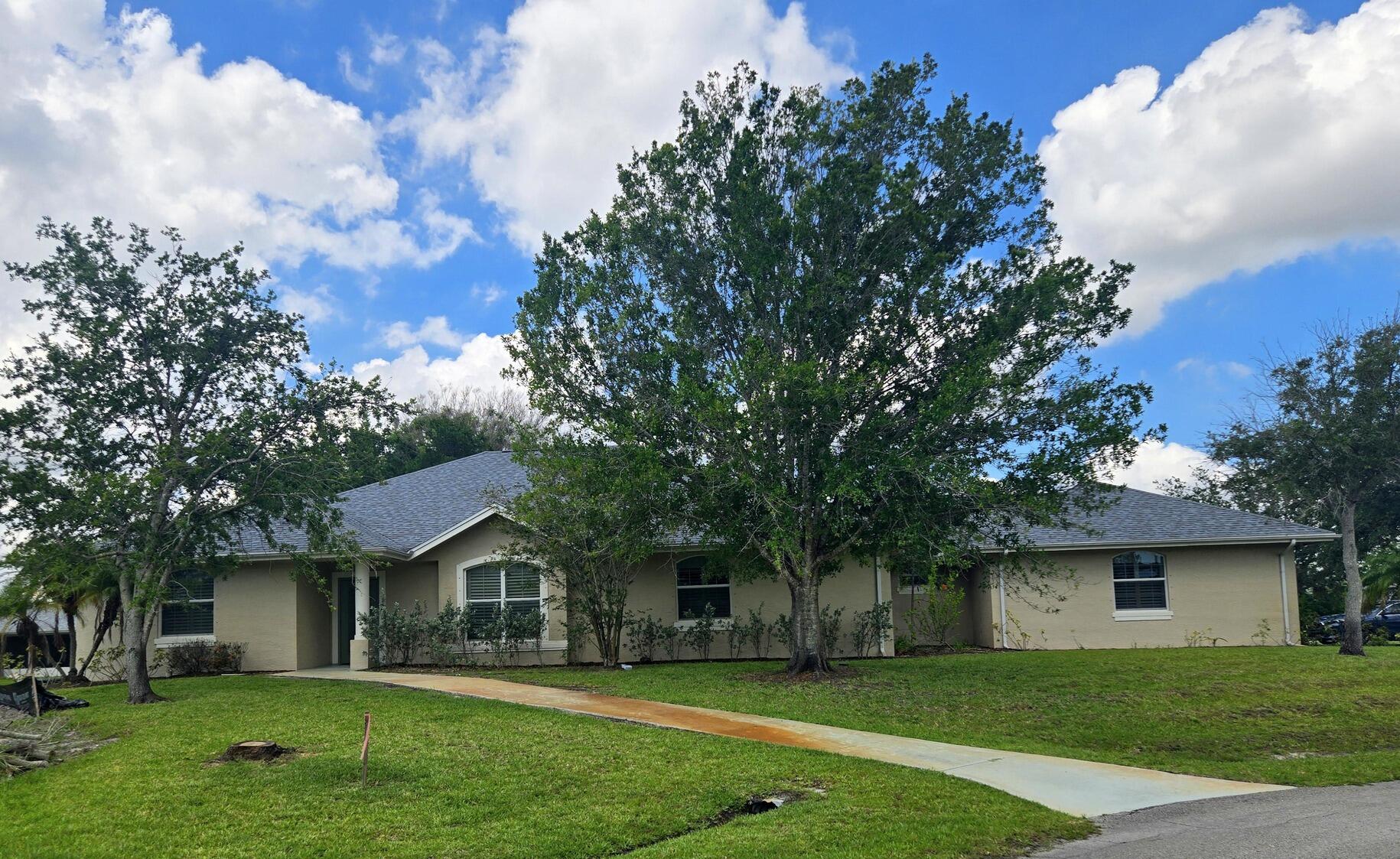 Professional photos coming soon!4/3/2, CBS, fully remodeled high-end custom built home in desirable Southbend Lakes! Incl. a brand new Chef's kitchen w/gas cooktop, double wall oven, custom cabinets and granite, coffee station, expansive center island/snack bar, granite in all baths, huge laundry room w/granite counter, sink and ample room for additional storage! Situated in a quiet cul-de-sac on an oversized lot which boarders state protected Spruce Bluff Preserve!  3,192 square feet of comfortable living space. Included is a wheelchair accessible full bath, and wide doorways. This thoughtfully designed, property presents an excellent opportunity for multi-generational living, large families or for those who just love to entertain!  So many possibilities!  NO HOA! See supplement for more! Southbend Lakes amenities include C-24 Ocean Access Boat ramp park,  Jessica Clinton Park complete w/tennis courts, inclusive new playground, baseball, basketball, soccer field.  Minutes from Florida's Turnpike, and I95 for easy commuting! Convenient to Tradition and the Beaches!