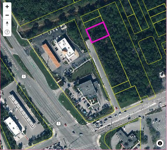 Excellent Location just behind Wawa in Cove road and US-1 in Stuart, FL. It is a blank canvas that allows you to unleash your imagination and build whatever you have always dreamed of. Its strategic location allows easy access to I-95 and the Turnpike. Buyer's agent to verify all details.