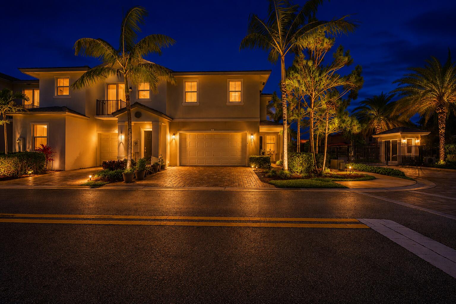 MOVE-IN READY CORNER UNIT | INVESTOR FRIENDLY | LOW HOA Priced to sell! This beautifully maintained newer construction corner-unit townhome offers the perfect combination of modern living, convenience, and investment potential. Featuring 3 spacious bedrooms, 2.5 bathrooms, and a 2-car garage, this home includes impact windows and doors, tile flooring downstairs, newer laminate flooring upstairs, a tankless water heater, and a private fenced backyard with covered patio, perfect for relaxing or entertaining. The oversized primary suite boasts a private balcony and a HUGE walk-in closet. Community Features:  Heated resort-style pool Walking and jogging paths Security alarm monitoring included in HOA Very low HOA fees Prime Location Conveniently located within walking distance to Publix, Walmart, shopping, and restaurants, just minutes from the beach, major highways, and highly rated schools. Excellent Investment Opportunity No rental restrictions! This property is ideal for investors and can generate approximately $4,000/month in rental income, making it a strong cash-flow opportunity in a high-demand area. Whether you're looking for your dream home or a high-performing investment property, this move-in-ready townhome checks all the boxes. Schedule your showing today—homes with this combination of location, features, and rental flexibility don't last long! Highlights: Corner Unit Newer Construction Impact Windows & Doors Investor Friendly No Rental Restrictions Approx. $4,000 Monthly Rental Potential Security Alarm Included in HOA Heated Pool Community Private Backyard & Balcony Walking Distance to Shopping Low HOA Fees Move-In Ready