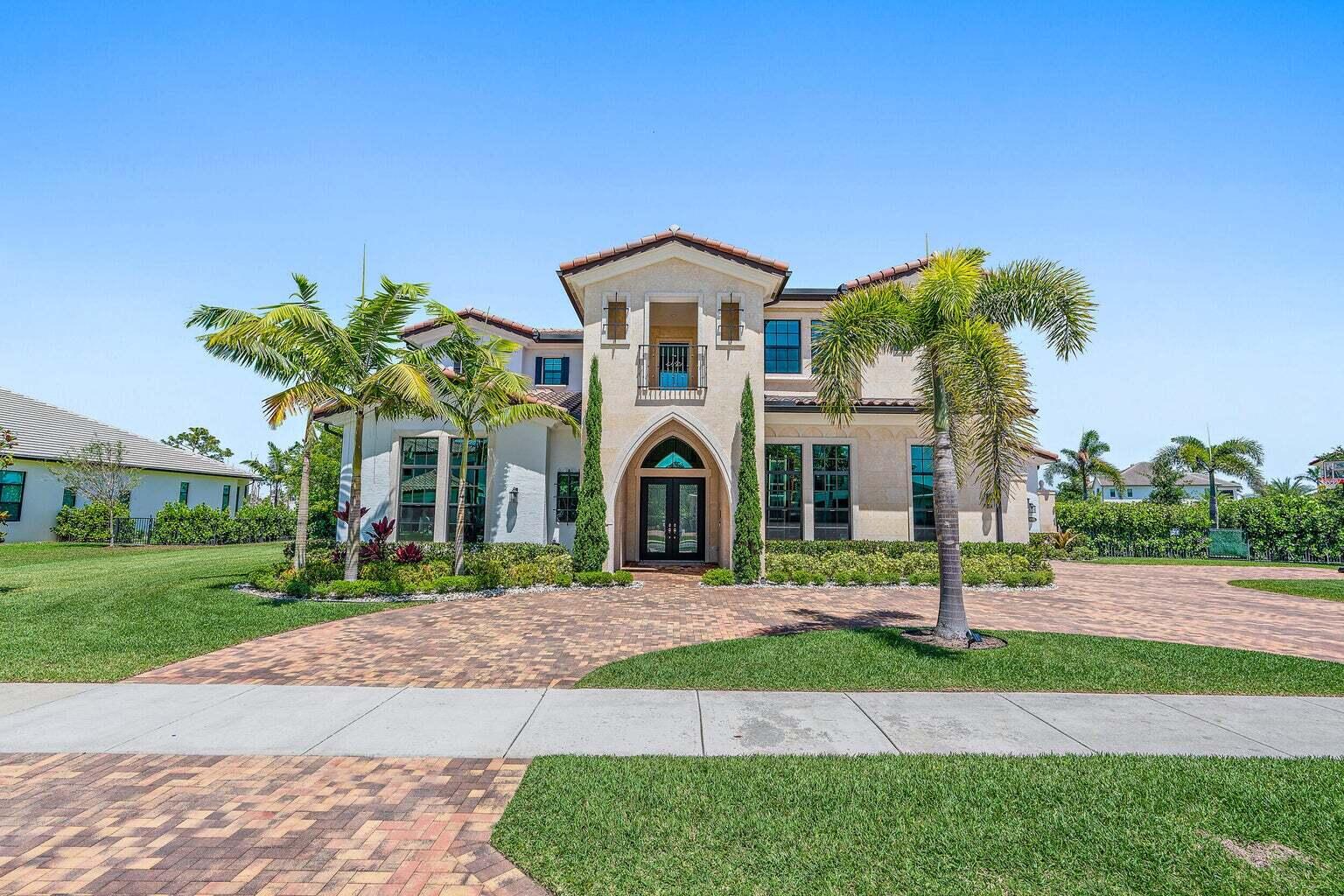Sitting on .81 Acre Corner Lot Offering Beautiful Preserve Views; Is This Absolutely Stunning & Elegant Custom Built In 2020, Estate Home Located In The Exclusive Gated Jupiter Community: ''Prado''. This Gorgeous Home is 6100 Living Sq Ft & Offers 5 Bedrooms + A Den/Office (On the 1st Floor) & Spacious Media Room (On The 2nd Floor), 5 Bathrooms, 2 Half Baths And A 3 Car Garage. Step Inside The Double Door Entry To Find Tall Volume Ceilings, A Wonderful Wood Staircase, To The Left Is The Spacious Den/Office & Guest Half Bath, To The Right Is The Generously Sized Dining Room With A Great Serving Buffet Area Perfect To Entertain Family Or Guests, A Coat Closet. Walk Into The Family Room To Find Magnificent 22 Ft Ceilings With An Open Concept Kitchen, Large Kitchen Island With 3'' Quartz Counter Tops, All Upgraded SS Appliances, Large Custom Organized Walk In Pantry, Also A Convenient Butlers Pantry. The Tall 10 Foot Glass Sliding Impact Doors; Open Up To The Covered Patio Area That Exude 24 x 24 Artistic Extended Pavers, An Exquisite Summer Kitchen, Fully Fenced In With A 20 x 45 (8 Feet Deep) Custom Salt Water Heated Pool With Pebbletec Finish & A Large Spa. The Sunset & Sunrise Views Are Breathtaking & You Can Enjoy Them In The Privacy Of Your Fully Landscape Backyard. On The 1st Floor Is The Spacious Main Bedroom, Offering Beautiful Preserve Views, Over-sized His & Hers Walk-In Closets. The Main Ensuite Bathroom Has An 18 Ft Wide Shower, Dual Sinks, A Pedestal Kohler Tub & Spacious Built-In Vanity. You Can Find The Spacious Laundry Room Tucked Away Offering Ample Storage Cabinetry As Well As An Upgraded Washer & Dryer. The Guest Bedroom On The First Floor Includes a Large Walk In Closet And Is Perfect For Overnight Guests.
The Other 3 Bedrooms Include Ensuite Bathrooms & Walk-In Closets! Other Features Include: LED Recessed Lighting, Crown Molding, Framed Mirrors, Custom Window Shades, California Style Custom Closets Throughout All Closets, High End Custom Fixtures & Fans, High Ceilings, Impact Glass Throughout The House, Electric Patio Screens, A Whole House Generator, Full House Sonos System (Including the Exterior), Swat Mosquito System, Epoxy Garage Floors, Wrap Around Paver Driveway & A Security System With Video. Enjoy The Benefits of Martin County With The Convenience of Location and Privacy.