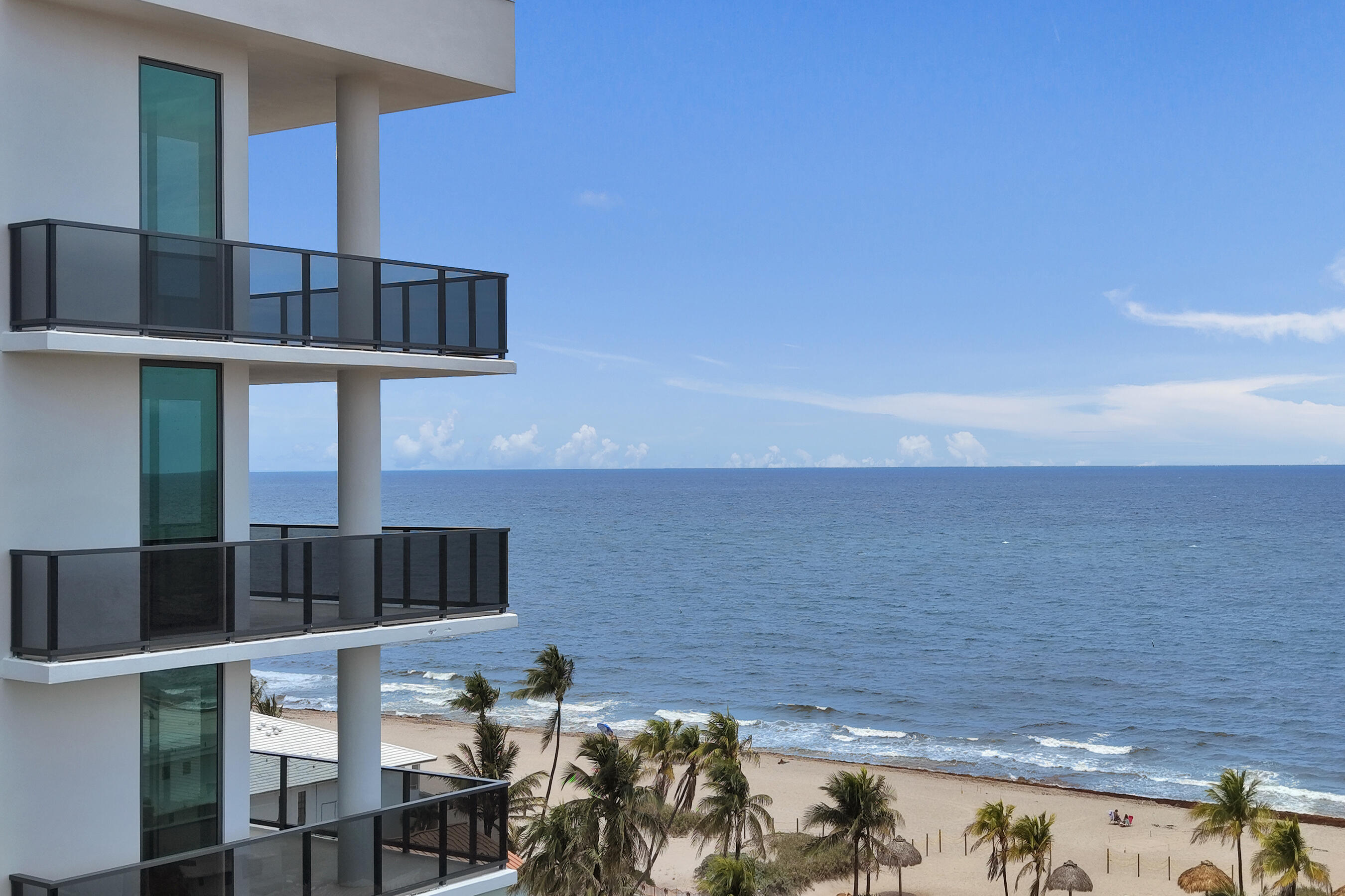 Open Now! Indoor-Outdoor living at its best! Discover your exclusive oasis in this stunning new construction oceanside condominium, boasting this spacious 3 bedroom, 3 1/2 bathrooms unit. Experience unparalleled views of the Atlantic Ocean with floor to ceiling high-impact windows and sliders, bathing the residence in an abundance of natural light. The expansive outdoor terrace extends the living space dramatically, offering substantial usable square footage, approximately 14x20 feet, ideal for elevated indoor-outdoor living. Designed to comfortably accommodate full outdoor furniture groupings and dining areas, this terrace provides a rare opportunity for seamless alfresco dining or peaceful enjoyment of the morning sunrise. Culinary enthusiasts will delight in the gourmet kitchen   featuring top-of-the-line Wolf & Sub-Zero appliances, complemented by exquisite Italian cabinetry, that add a touch of sophistication to every meal. With only 40 exclusive units, four dedicated semi-private elevators, self-parking spots as well as valet services, and over 20,000 square feet of exceptional amenities on par with a 5-star resort, such as  beach service, concierge service, a state-of-the art fitness center, spa, lap pool, summer kitchen, aqua loungers, massage room,  Swedish sauna and more, Salato residences provides the perfect blend of privacy and luxury.