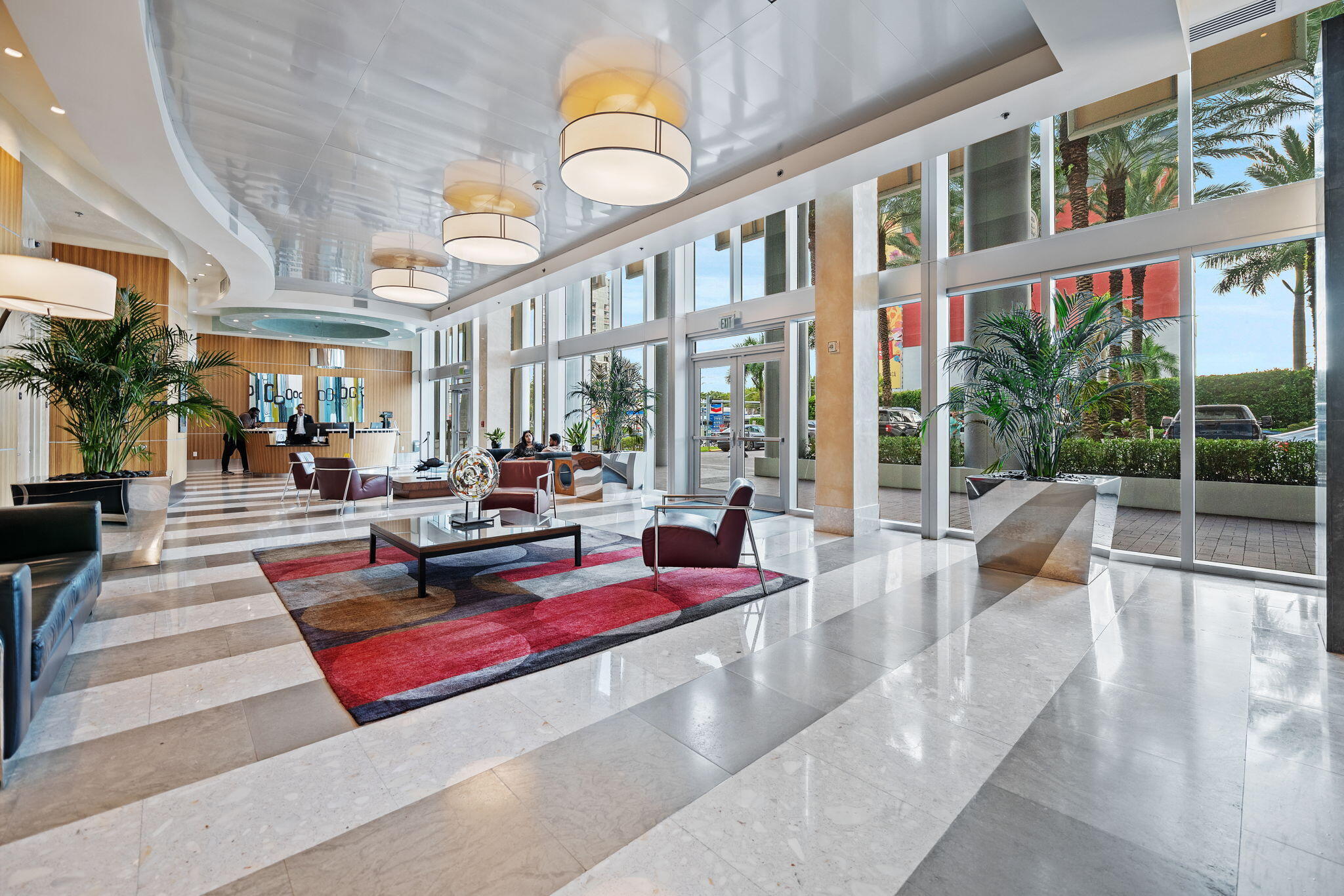 THE LATITUDE ON BRICKELL — PRIME BRICKELL LOCATION. Largest available floor plan in the building at 1,544 SF on the southwest corner with floor-to-ceiling windows and unobstructed city views. Move-in ready with 7 private glass-partition offices including conference room, reception area, dedicated server/copy room, and kitchenette. Three assigned parking spaces. Full-service Class A building — HOA covers electricity, A/C, internet, and cable. 24-hour access with after-hours A/C service. Walking distance to Brickell City Centre, Mary Brickell Village, Metromover, Metrorail, and I-95. Minutes to MIA. Prime Brickell 1,544 SF office with 7 private offices, a kitchenette, and 3 assigned parking spaces. Class A.