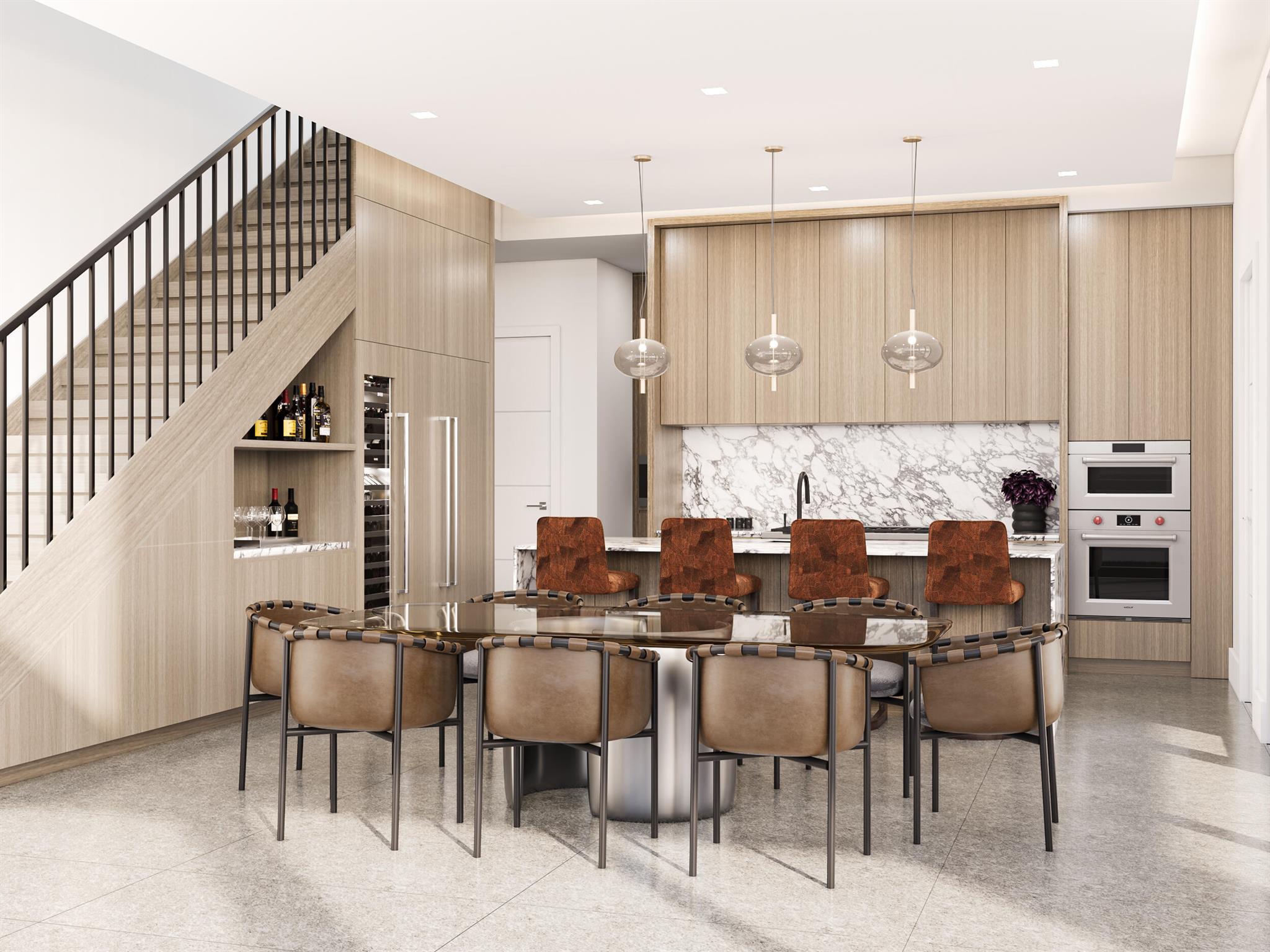 Bespoke coastal living is now within your reach in coveted East Delray Beach. The highest standard of modern architecture seamlessly blends with the elegant seaside charm of Florida's ''Village by the Sea'' at ASEA 4, the newest collaboration from the visionary teams at Stamm Development Group, The Decorators Unlimited, and Silberstein Architecture. Inspired by the best of seaside living, the warmth of coral and the cool tones of seaglass harmonize at ASEA 4 to provide you with the perfect paradigm of South Florida lifestyle. Less than two blocks from Delray's most beloved amenities, including pristine beaches and elevated shopping and dining destinations on Atlantic Avenue, ASEA 4 is a gleaming modern beacon in the heart of a thriving community. With 4,310 gross square feet, 3,270 of which are under air, 3 bedrooms, 3 full bathrooms, 2 powder rooms, and a 2-car garage, there is ample space for both hosting guests and serene family living.

The first floor's spacious 11' ceilings welcome guests into the home, with abundant room for entertaining thanks to the open floor plan that connects the great room to the kitchen, which includes a cutting-edge Wolf/Subzero appliance package fit for the most enthusiastic of home chefs. Glass doors off the great room and kitchen welcome in natural light and provide access to the private outdoor space, which includes a full saltwater pool, summer kitchen with a gas grill and under-counter beverage center, and covered patio space for relaxing in the shade.

A 3-story elevator seamlessly connects the ground level to the home's second and third floors. Once upstairs, visitors can take in the 2nd-floor primary suite, which contains a luxurious main bath with dual vanities, water closet, expansive shower, and soaking tub. Even better, the suite boasts two unique walk-in closets and easy access to the second-floor laundry with Electrolux washer and dryer. The second floor is completed by the lounge, which is perfect for entertaining and utilizing as a secondary living area. The third floor comprises two additional guest bedrooms, each with its own full bathroom, along with a balcony for soaking in the Florida sun and ocean breezes.

Bespoke touches abound throughout the home, including custom local kitchen and vanity cabinetry, natural white oak flooring throughout, and textured sandstone-style porcelain in the bathrooms. Cutting-edge contemporary amenities include recessed LED lighting throughout, smart home integration, top-of-the-line appliances, and much more. Follow your heart towards the sea and experience a new standard of coastal living in Delray Beach at ASEA 4.

Party wall agreement to be in place. No Homeowners Association.

In the event a Buyer defaults, no comm will be paid to Co-operating Broker on the Deposits retained by the Seller. Builder reserves the right to make changes and/or modifications to, plans, specifications, features, colors and prices. All plans, elevation renderings shown are artists' conceptions and are not to scale. The information herein is believed to be accurate but not guaranteed and maybe subject to errors, omissions and changes without notice.

Disclaimer: The information published & provided including but not limited to prices, measurements, square footages, lot sizes, features, finishes, and calculations are subject to errors, omissions or changes without notice. All such information should be independently verified. All parties should perform their own due diligence on pre-construction sales to verify all information.

Developer fee of 1.5% of the purchase price at closing