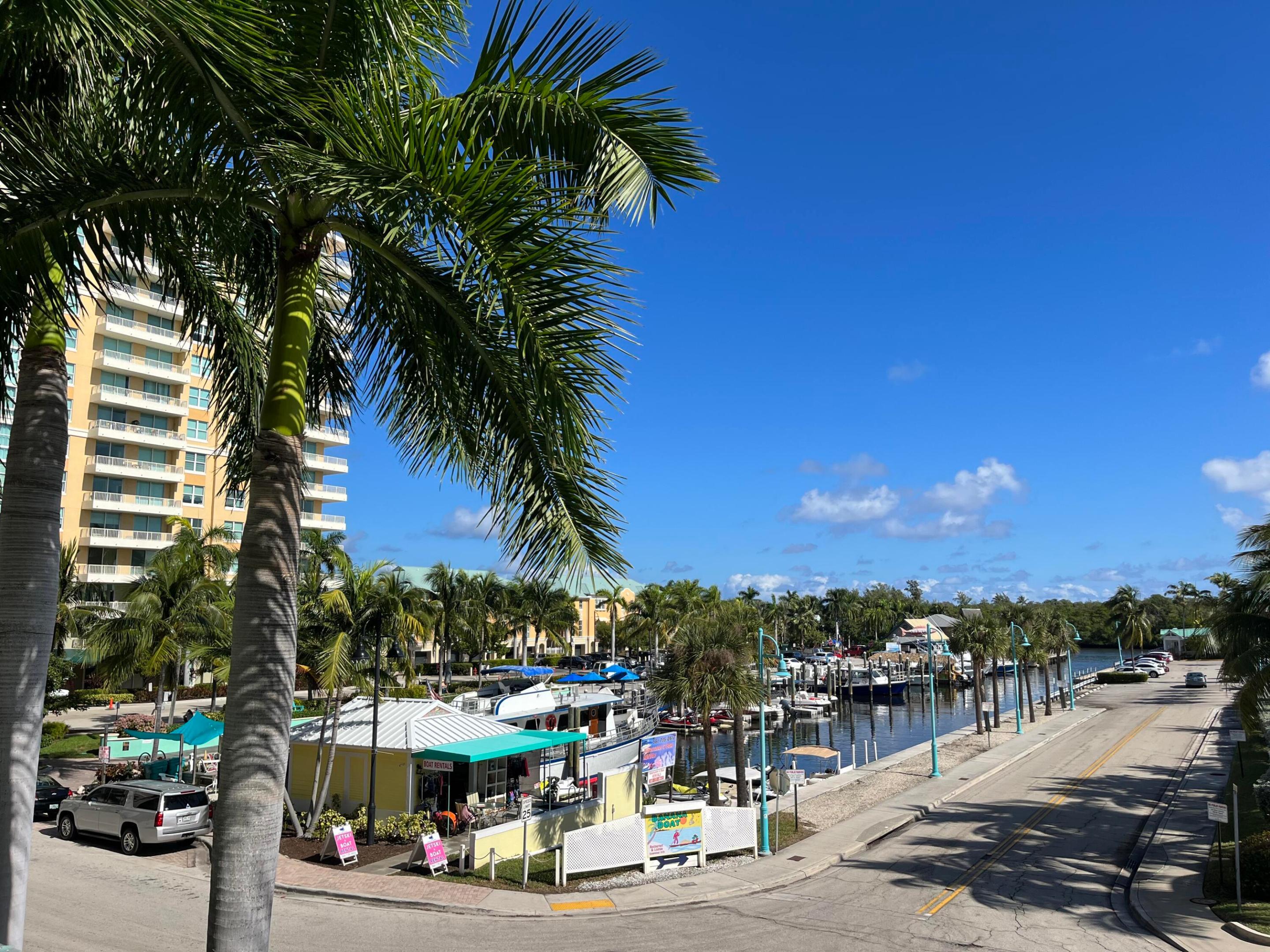Marina Village at Boynton Harbor Marina ! FURNISHED   Resort style amenities, including gym, sauna, pool, hot tub, fire pit, movie room, billiards, club room. Look out over the Marina from your extended balcony. Walk .5 mile to the beach, or step outside your door to a jet ski, boat, or fishing charter.The elevator and secure Parking garage is right out side your door, no stairs. Every convenience & privacy too