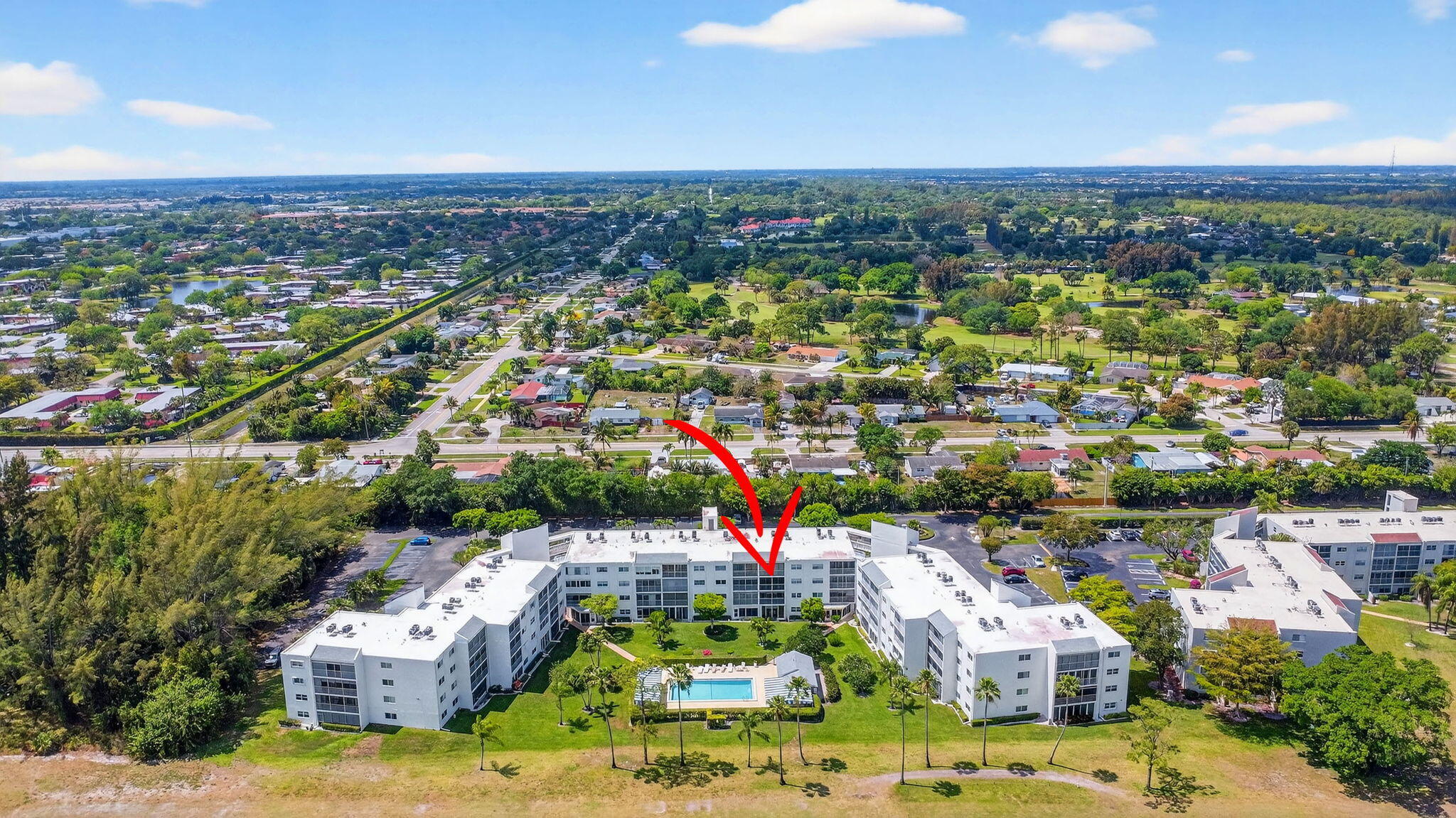 This thoughtfully updated condo feat. custom cabinetry designed with both elegance & function in mind—offering ample space for any chef to truly enjoy. From preparing everyday meals to entertaining guests, this space is both practical &inviting. Unwind on your private balcony, & take in the magnificent, unobstructed views of the golf course & pool. Overlooking the beautiful Poinciana Golf Course, the light, airy atmosphere feels like a retreat every day. Nestled in a quiet cul-de-sac, this home offers exceptional privacy & tranquility, along with ample parking for residents & guests. The well-maintained building feat. 2 elevators & the vibrant community provides 2 pools, a clubhouse, fitness center, on-site restaurant & more! Schedule your private showing today & experience the lifestyle!