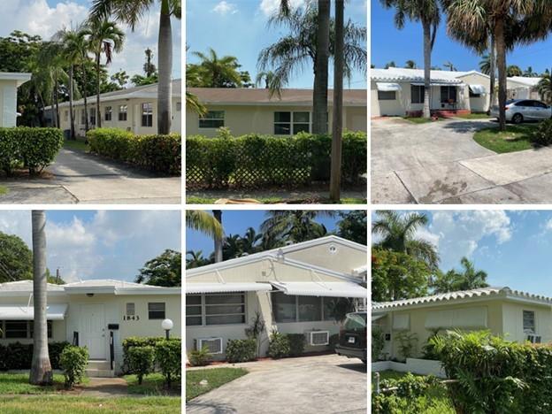 Labueux Apts are a portfolio of 10 bldgs|37 units - 2 SFR, three 3plexes, three 4plexes and two 5plexes located in Hollywood between US-1 & Dixie Hwy. north of Johnson St. 4 of the properties are contiguous. The neighborhood has a very strong rental community which consists of small to midsize apartment buildings along with single-family homes and condominium units. The average price/unit is $200,000+ for 2,3,& 4 Unit Properties. The subject property is rented on a weekly, biweekly and monthly basis. As such, electric, gas, water and trash are included in the rent structure. The opportunity can best be described as a value-add acquisition due to the below market rents and the upside following capital improvements with a list price of $147,000/unit. Download the OM or on agents website. all salient data can be found in the offering memorandum including income and expense on page 75