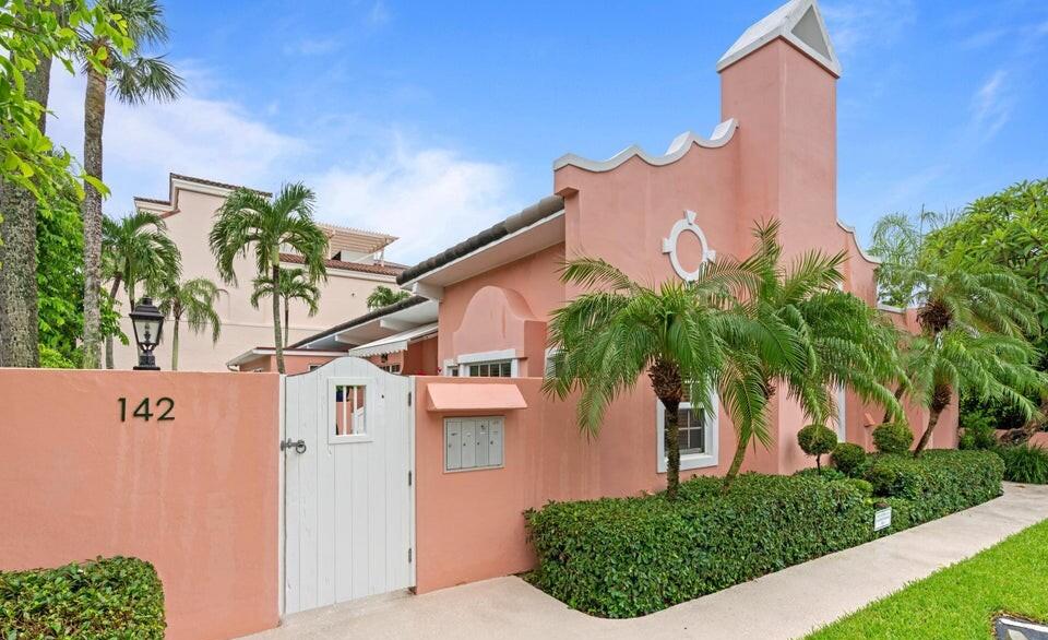 Completely renovated and professionally decorated, this one-of-a-kind 3-bedroom, 3-bath cottage is nestled within the highly sought-after Mid-Ocean Club. Thoughtfully redesigned throughout, this cottage features a stunning chef's kitchen with top-of-the-line appliances, beautifully appointed bathrooms, soaring vaulted ceilings, new air-conditioning system, and a picturesque private outdoor area perfect for entertaining.  Additional highlights include three off-street parking spaces, pool and ample storage. Ideally located just steps from the beach, Worth Avenue, and world-class dining.