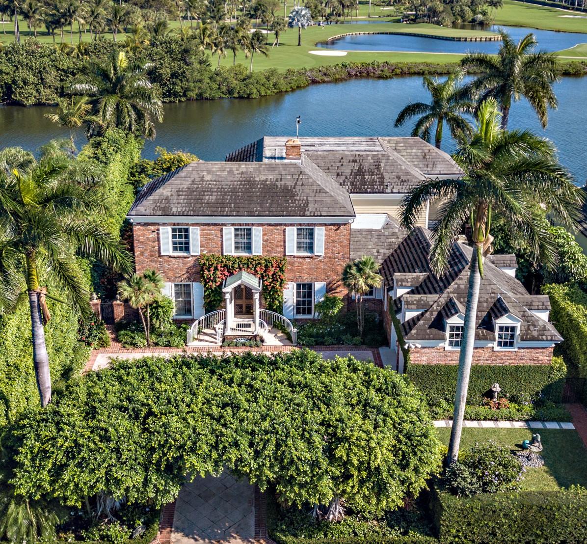 Rare opportunity to own a direct waterfront home on coveted Everglades Island with 100' frontage of breathtaking views over the Intracoastal and the Everglades Club golf course for a fraction of the price of its neighbors. This stately home with 6 BR/4BA, 2 car garage is perfect for a family, and/or for gracious entertaining with its spacious rooms, bright open floor plan and high ceilings.  Rooms open out to fantastic outdoor spaces - large pool, spacious dock area and lush landscaping, all perfect for a wonderful lifestyle.  Experience total tranquility on the lovely dock while watching fish jump and birds fly by. You can have it all - live in the middle of Palm Beach and still enjoy  privacy and nature.  This home is a real find and checks all the boxes - LOCATION, PRIVACY, VALUE.