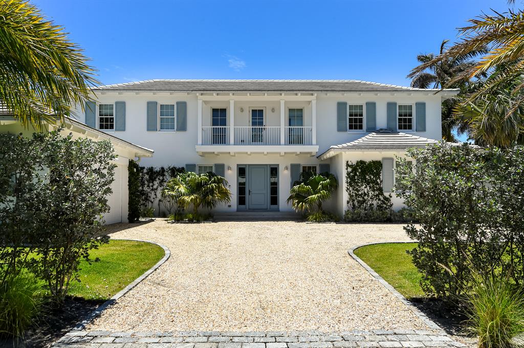 Inviting and glamorous, this sophisticated custom Shapiro Pertnoy home finished in 2020, represents Palm Beach with a California aesthetic. Ideally located on the tranquil north end of the island with deeded beach access, you will never be far from where you want to be. This exceptional five bedroom, six bathroom house features French limestone and white oak floors, marble countertops, wolf and subzero appliances with two dishwashers, two sinks and sonos music system inside and out. The home is also equipped with a full house generator and Swiss IQ Air perfect 16 filtration system. Natural light flows throughout the home through Weather Shield full hurricane impact windows and doors with wood interior, offering views of the spectacularly manicured backyard. The indoor living space seamlessly transitions to your own private outdoor oasis with a covered loggia overlooking the pool. The master bedroom on the first floor has oversized his and her walk in closets and incredible steam shower flowing to an outside privately enclosed shower. Perfect for entertaining friends and family or simply relaxing in the sunshine, this home has everything that Palm Beach has to offer. Enjoy a walk on the beach, ride your bike along the Lake Trail, or head into town for some world-class shopping & dining.