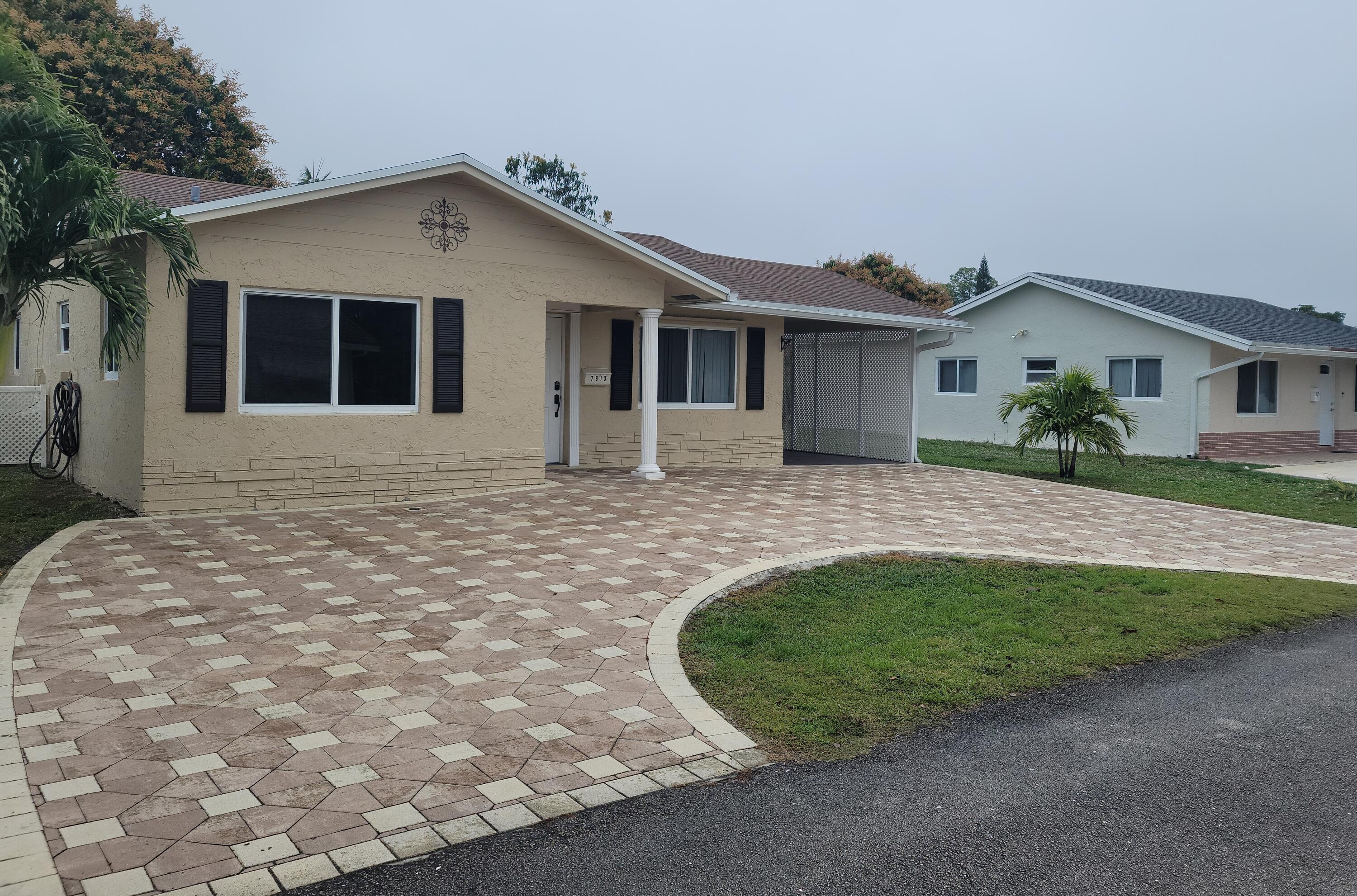 Welcome to this charming single-story residence located in Vanguard Village in Tamarac, Florida. This well-proportioned home offers 1,224 square feet of finished living space with two bedrooms and one bathroom, providing comfortable accommodations for various living arrangements. The efficient one-story layout makes for convenient daily living and maintenance. Situated in the established Vanguard Village community, this property presents an accessible option for those seeking a practical residence in the Tamarac area.
