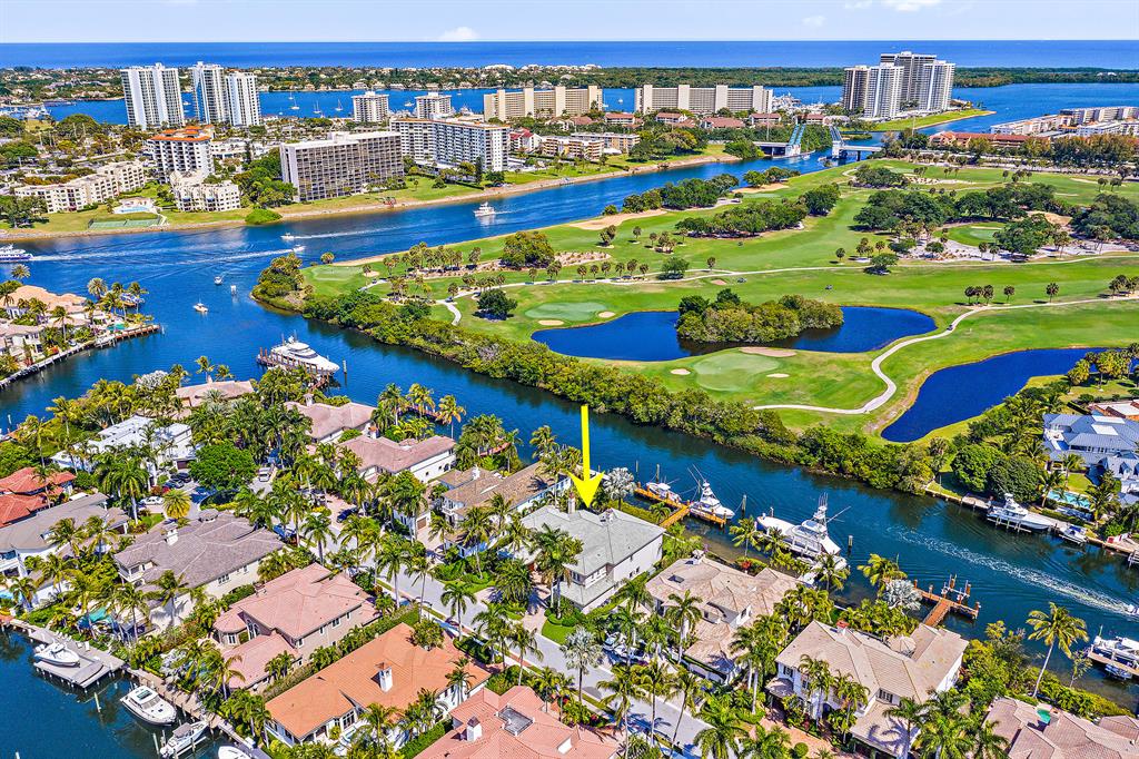 This home is located on one of the few lots in Harbour Isles with 100' of deep water frontage which can accommodate up to an 80' vessel and private views of the North Palm Beach Golf Course. Renovated in 2015' this home offers a gourmet kitchen with double SubZero refrigerators, Wolfe 6 burner gas cooktop with range, 2 dishwashers and an icemaker. Other amenities include an elevator, wet bar with custom Aquarium, service bar with Viking wine cooler, resort style pool with large covered loggia and summer kitchen, spacious master bedroom with two bathrooms, large walk-in closets, an office and a sitting room, all impact glass and a 38KW generator on natural gas. Offering price includes furnishings.