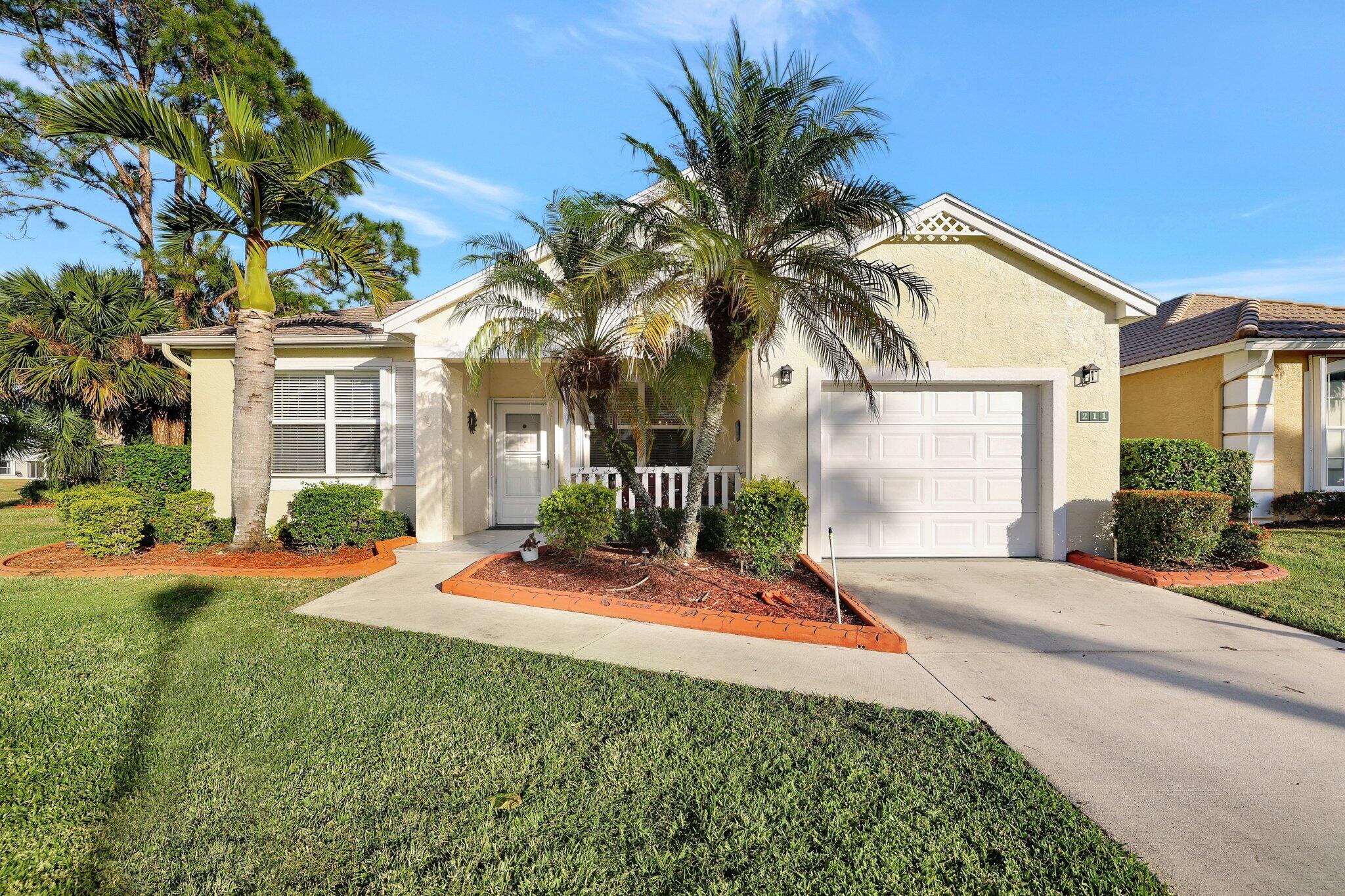 NEW ROOF, NEWER A/C, HOT WATER TANK and APPLIANCES. RE-PIPING DONE. Lovely  2 bed, 2 bath CBS home with a large formal living room and dining room  1 car garage. Open floor plan and large kitchen with breakfast bar. Great room leads out to lanai with pocket sliding doors and a partial view of the pond. Relax on the front porch with your morning coffee or evening cocktail.  New laminate flooring in kitchen, living and dining room in 2021. Convenient accordion hurricane shutters all around. Furniture and accessories are negotiable.  Located in the Isle of Granada in the community of Kings Isle.  Kings Isle is a very active 55+ community with attended gate, cable, Internet, lawn maintenance, activities, sports, group trips and so much more. Do it all, or just relax by the large pool and spa.