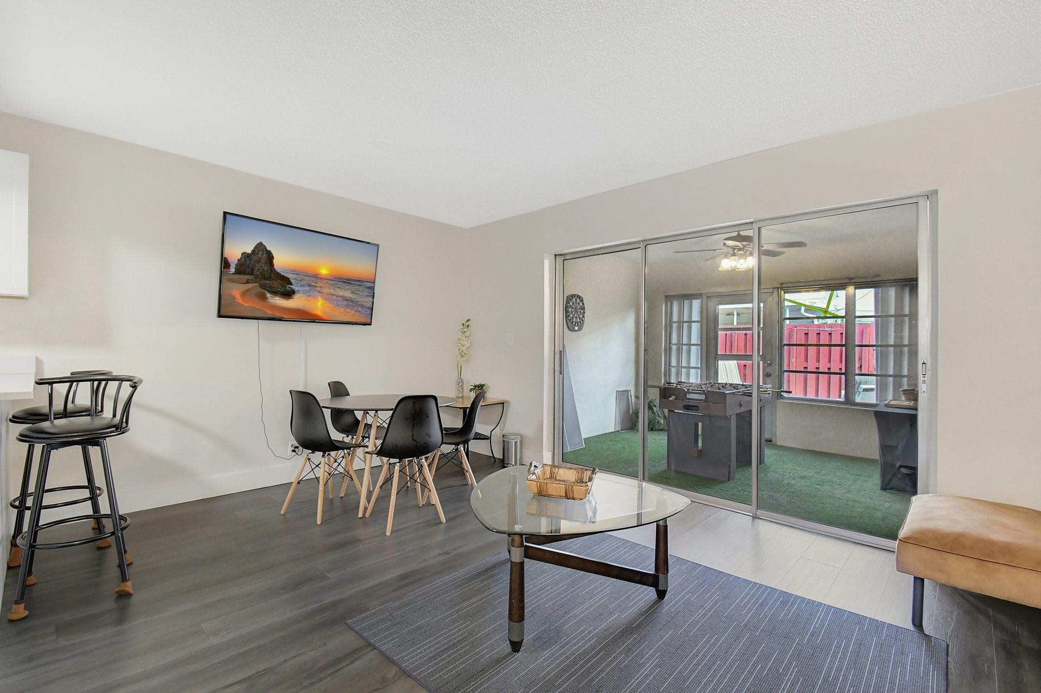 Looking for a solid, no-nonsense condo that’s fully furnished and ready to go? This fully furnished 2-bed, 1.5-bath townhome in the heart of Davie offers turnkey ease near FAU, Nova, and major amenities. The light-filled layout features a modern kitchen, in-unit laundry, and a private patio. A spacious second bedroom adds flexibility—ideal for guests or a home office. Whether you're investing, downsizing, or just starting out, this low-maintenance home delivers comfort, function, and location in one smart package.