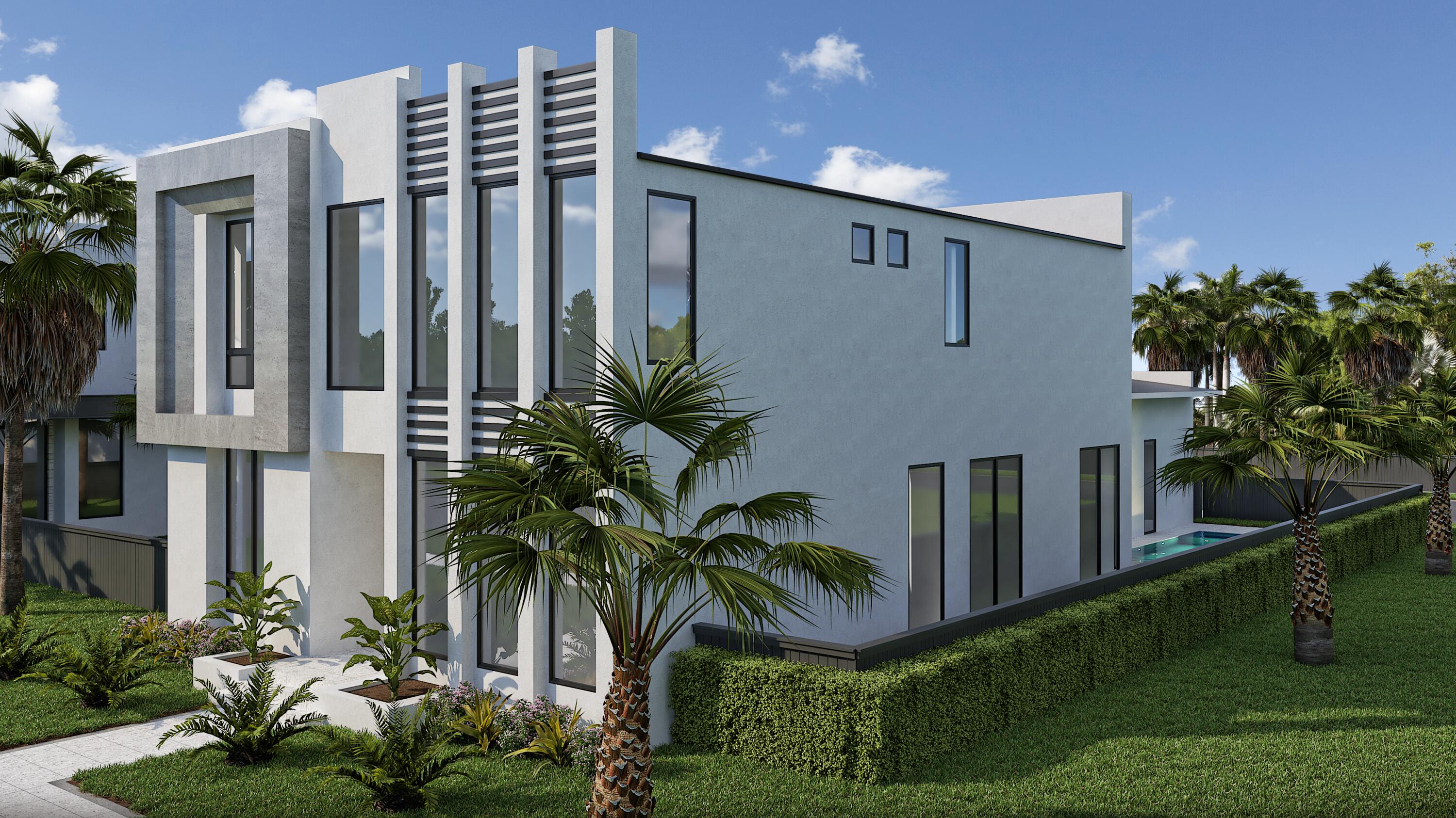 Nearing completion! Modern perfection near Downtown Delray Beach being built by reputable local developer Edgewater GC. This stunning home has 4 bedrooms, 5 bathrooms, a 2 car garage and a salt water pool. There are extensive high-end finishes, a tile roof, impact windows and doors, real hardwood floors throughout, custom lighting, 8 inch baseboards, linear diffusers and gorgeous cabinetry. The gourmet chef's kitchen boasts Thermador appliances including a 48'' six burner cooktop, double wall ovens, a microwave an 48'' refrigerator. The covered stone patio features an inlaid wood ceiling and a summer kitchen. Prime location near the beach and Downtown Delray. You can live your best Floridian dream lifestyle in the heart of paradise. Completion summer 2026. New construction nearing completion. There are five new homes built on adjacent properties 715, 719, 725, 731 and 735 SE 4th Avenue with 735 being on the corner. Each will be similar in style with different floor plans. Expected completion of the first three by summer 2026. Feel free to go walk the properties. We can also build custom for you but that would take an extra 12-15 months. All buyers obtaining financing are requested to please be cross qualified by the Seller's lender, Ryan Brandenburger at Cross Country Mortgage. If this property contracts and goes pending with no contingencies and terminates or expires for any reason other than a breach by Sellers, the Earnest Money Deposit shall be retained by Sellers and Corcoran Group as liquidated damages, and all parties shall be released from further liability. Buyers agent shall not receive any share of the retained deposits or payment from the Seller.