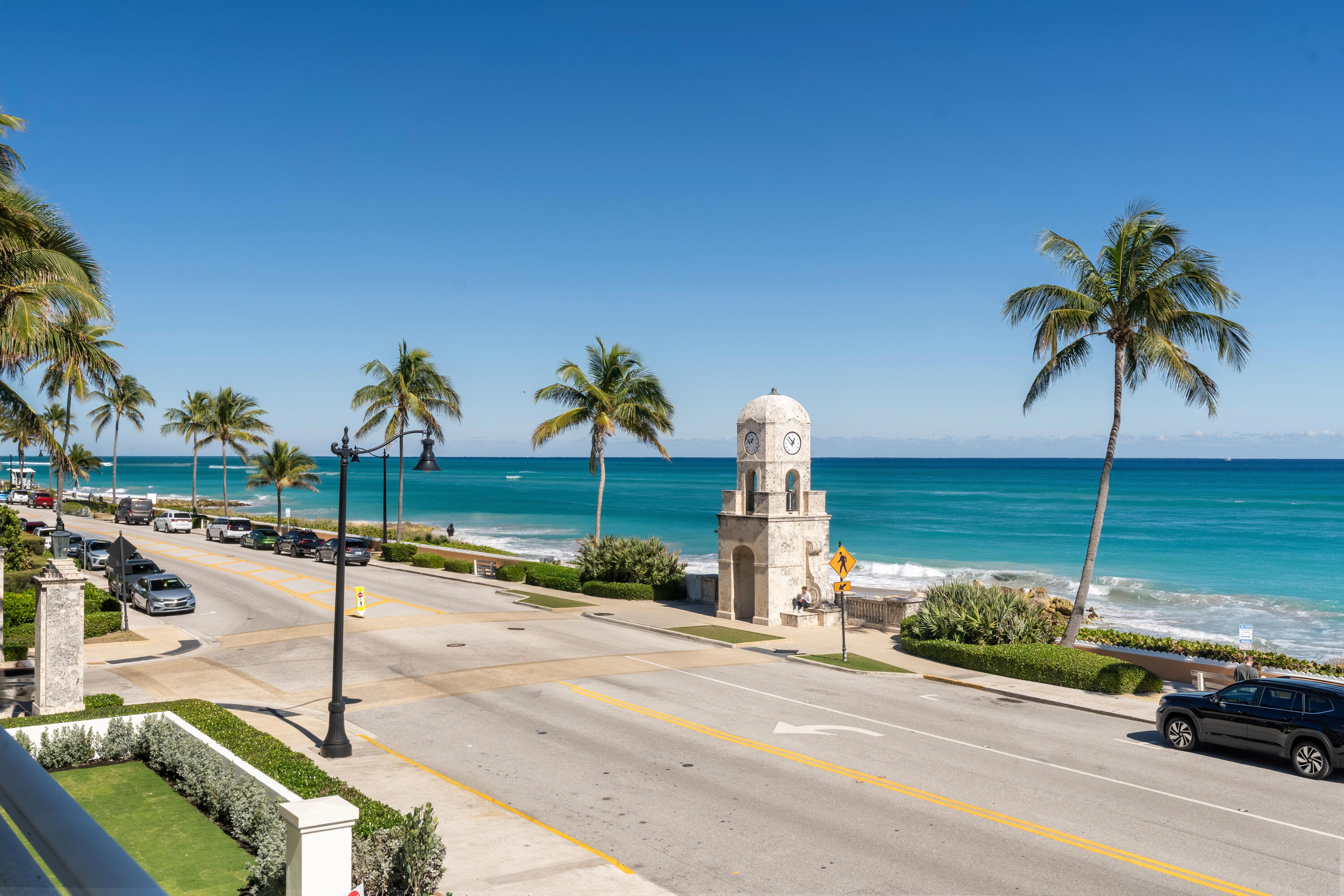 There are captivating direct ocean views from every room- surfers at Mid-Town Beach, sunset photos at the clock tower, shoppers strolling Worth Avenue- there is always some thing to see from Winthrop 310 Note in floorplan that current owner removed the guest room wall to create an oversized living room with even bigger water views. Unit is in very good condition, though some buyers may want to update the kitchen and baths. Unit 310 is located conveniently on the same floor as the beautiful Winthrop House pool and gardens - and then pf course, there are the services, great fitness and entertaining spaces and of course, the famous tunnel to the beach!