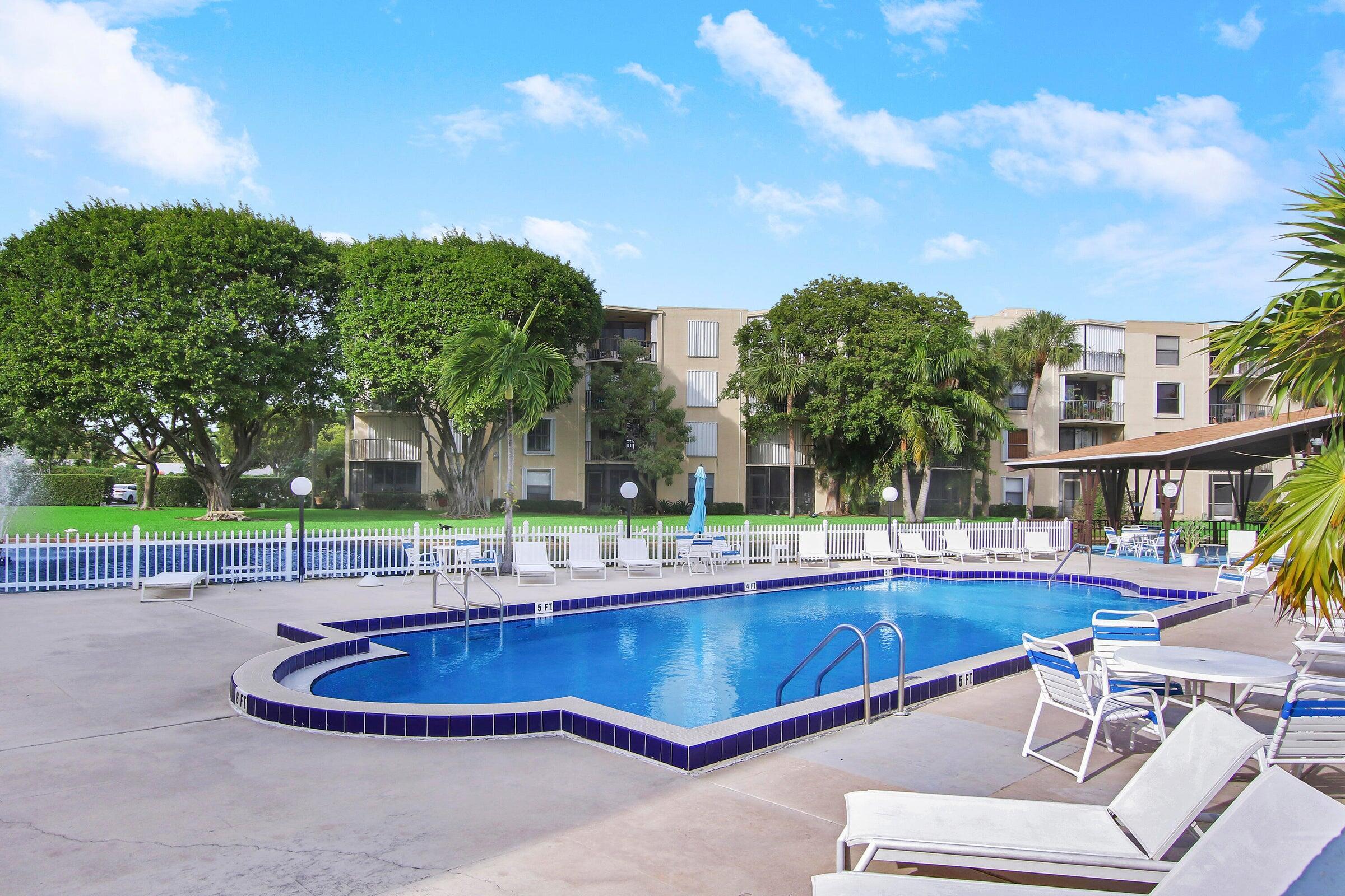 Discover condo living on the water in Lantana, FL! Located in the all age community of Waterway Club on the Intracoastal, this condo sits on the top floor featuring 1-bedroom and 1.5-baths with elevator access and an exterior catwalk entry. The spacious living and dining area flows from the kitchen to the open den area off the living room. Plenty of space for an additional room if needed. Enjoy sunrise views of the garden and pool from your terrace! Building roof is 2020. Amenities include; clubhouse, gym, sauna, library, and billiards room. Perfectly located near shopping, dining, and entertainment, lots of new development in the Town of Lantana and Lantana Rd. No waiting period for leasing, investors welcome. Your next real estate opportunity in Palm Beach County awaits!