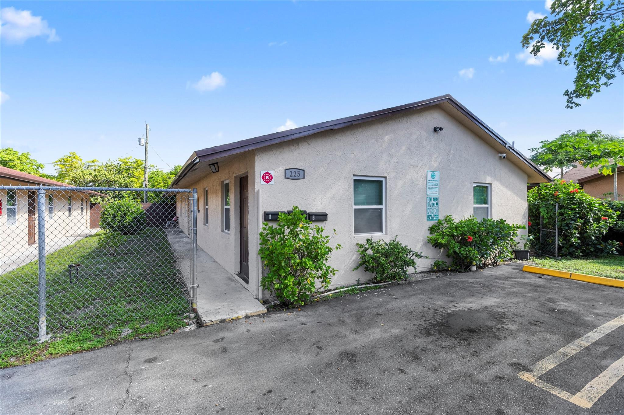 Recently renovated triplex located in the heart of Pompano Beach! Each unit has 2 bedrooms and 1 bathroom. This property offers three well-appointed units with modern upgrades, making it an excellent opportunity for investors. Each unit features updated kitchens with new cabinetry and countertops, refreshed bathrooms, stylish flooring, and fresh paint throughout. Just minutes from the beach, shopping, dining, and major highways, this property combines convenience with strong rental potential. A turnkey investment with room for attractive cash flow in a thriving rental market. Buildings 225,229,233 and 237 available as a package. All units leased.